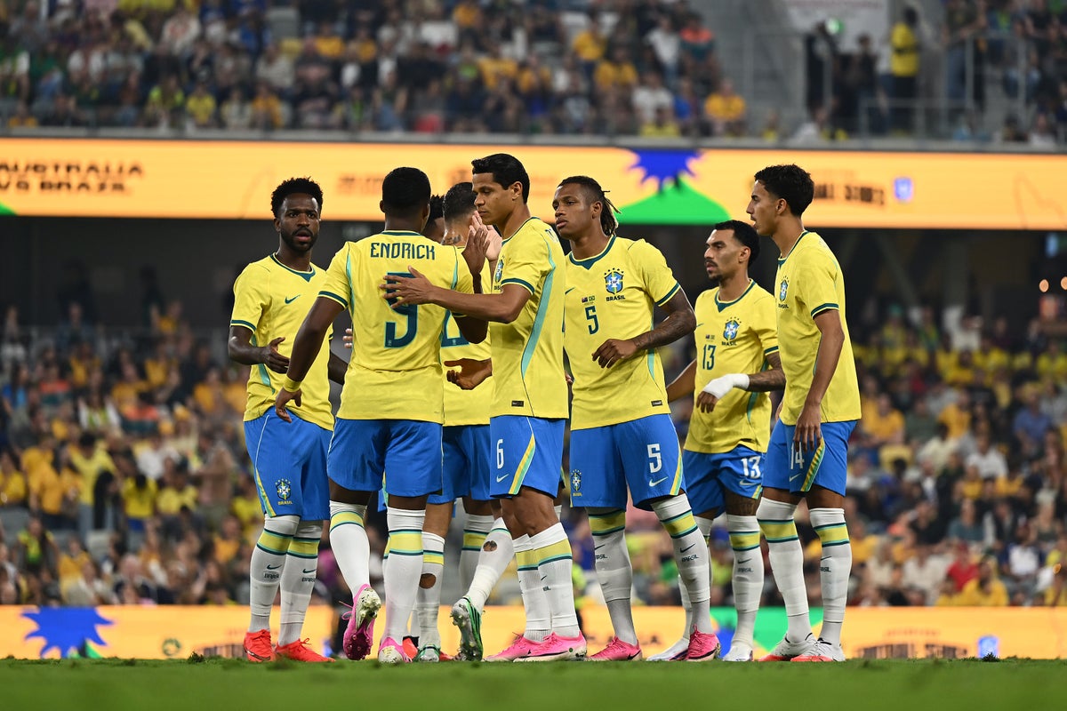 Australia vs Brazil LIVE: Selecao look to move on from World Cup agony in friendly against Socceroos