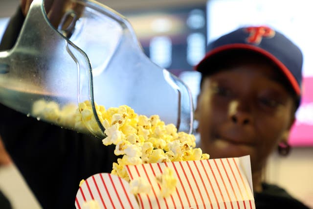 A package of popcorn for movie night has around five grams of fiber