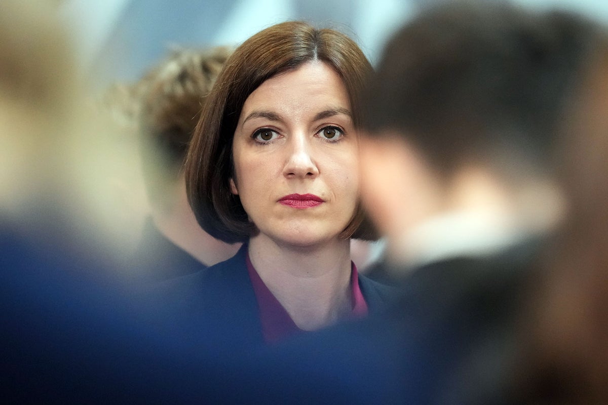Farage and Badenoch have ‘weaponised’ violence against women, warns Bridget Phillipson