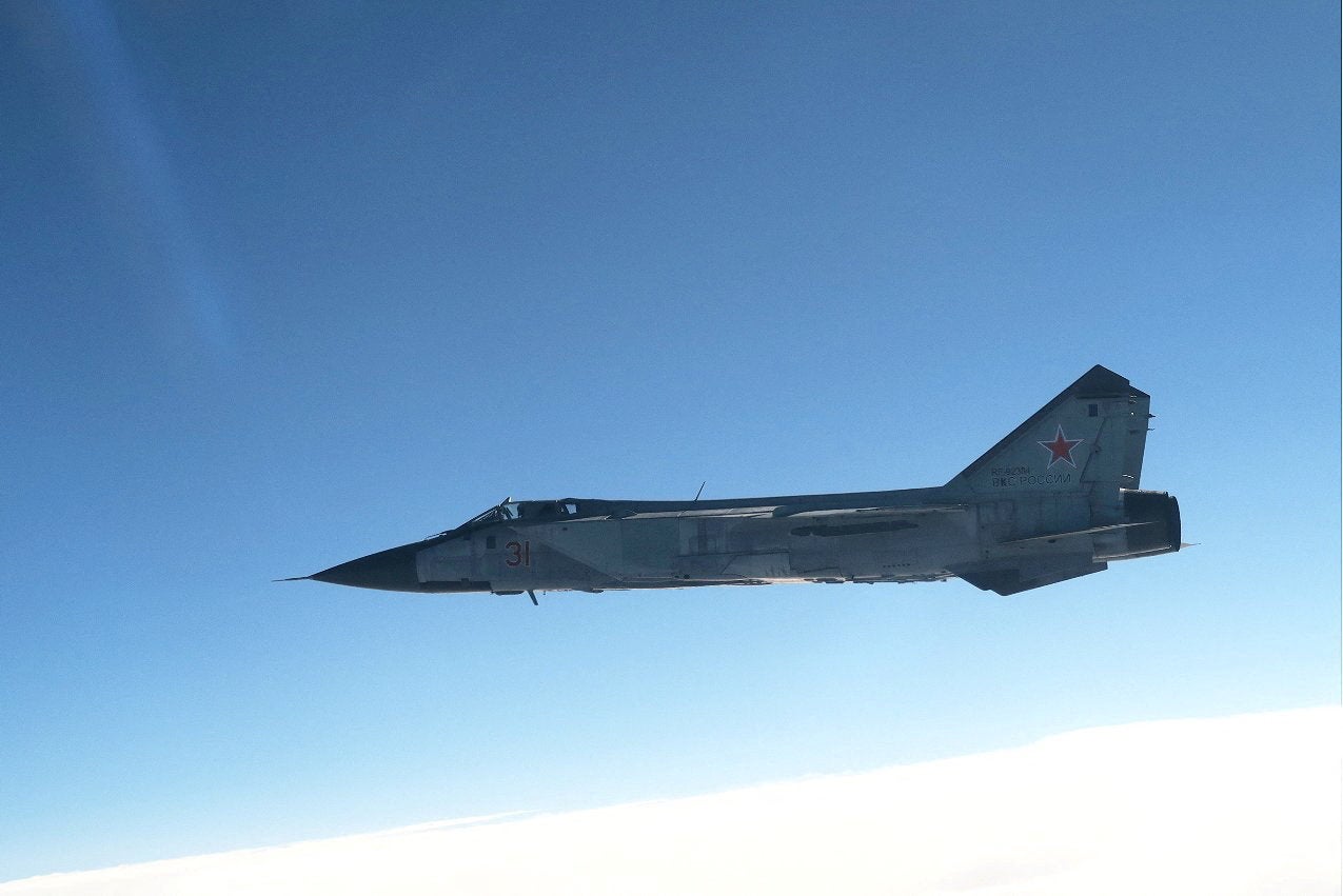 The aircraft flew in international airspace over the Gulf of Finland