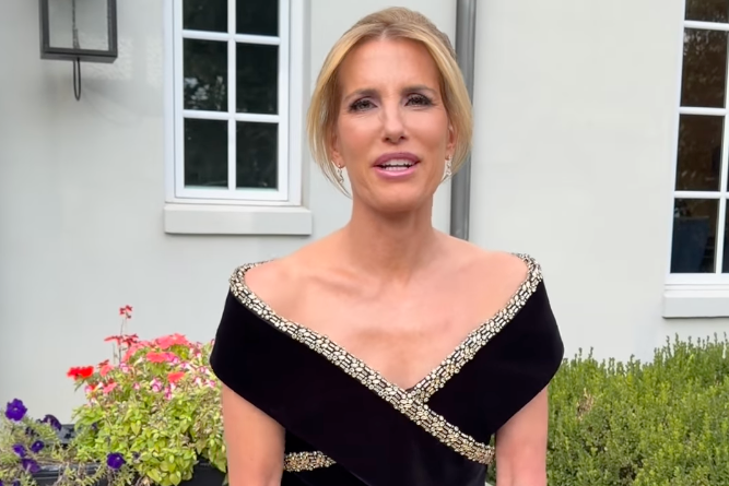 Ingraham told fans that she would not be presenting her show since she was attending the dinner (Laura Ingraham/Facebook)
