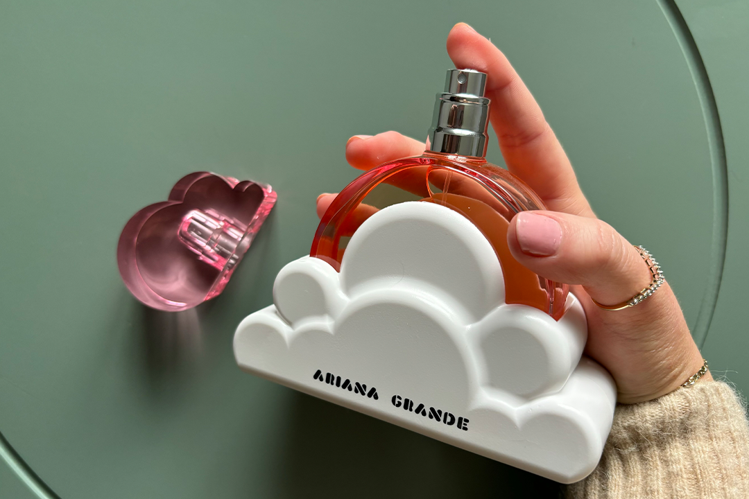 The familiar cloud-shaped holder is easy to use and looks good on display (Lyla Beevers/The Independent)