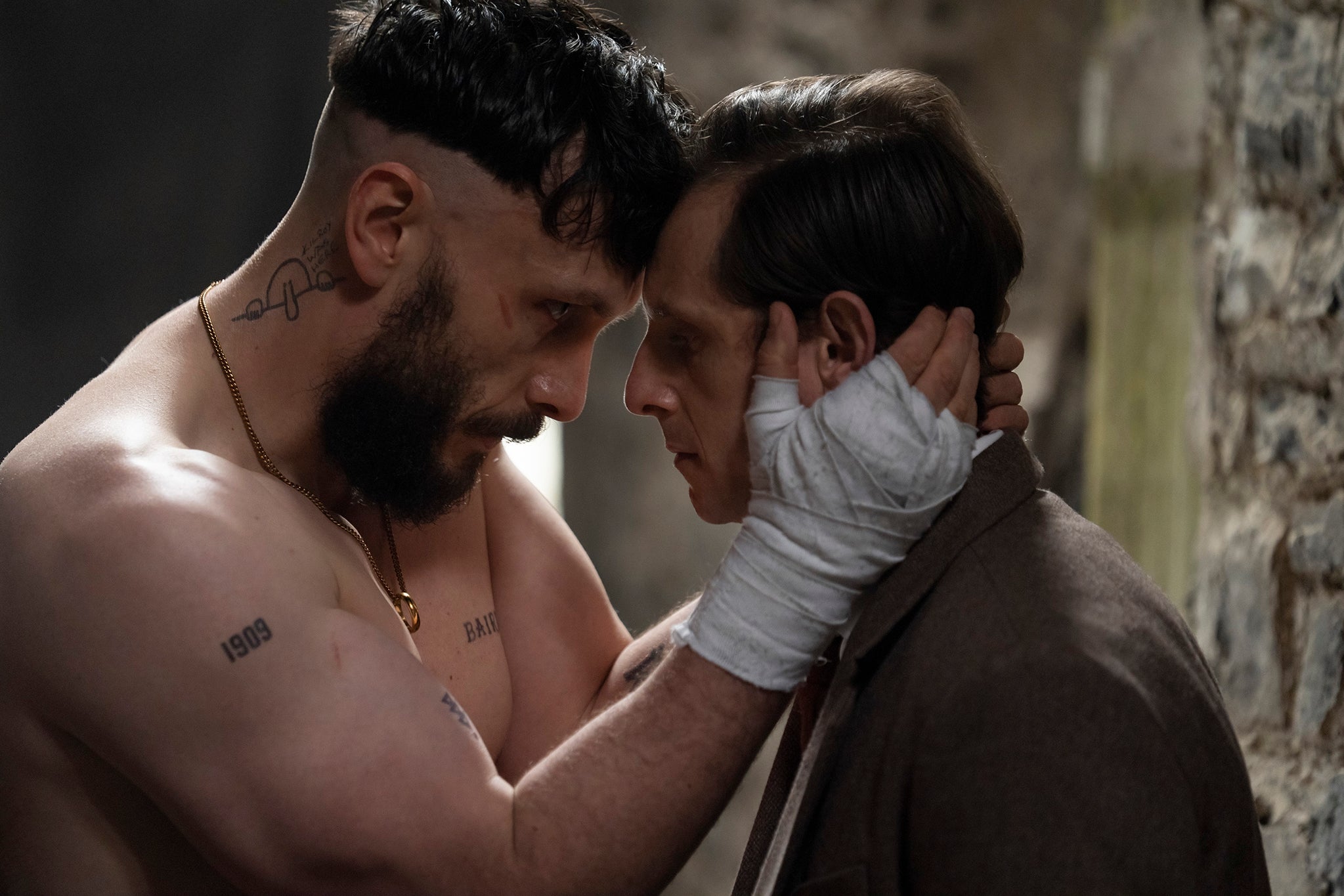 Punishing: Bell and Richard Gadd in ‘Half Man’