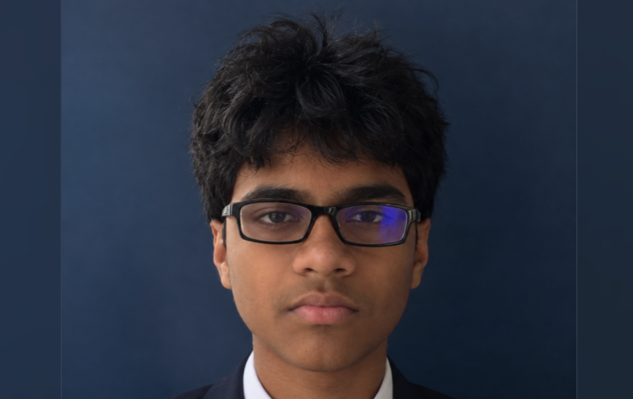 Ashrit Talluri, 14, of Fulton County, Georgia, received a perfect score on his SAT exam