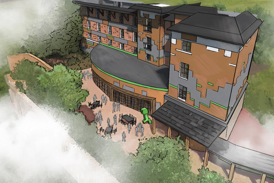 First ever Minecraft hotel to open at Chessington in 2027
