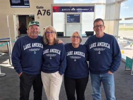 Jane Smith, the CEO of Michigan-based Family First Credit Union,
has lost her job after facing backlash for a social media photo of her family in sweatshirts that read 'Lake America,' referencing Donald Trump’s relabeling of Lake Ontario