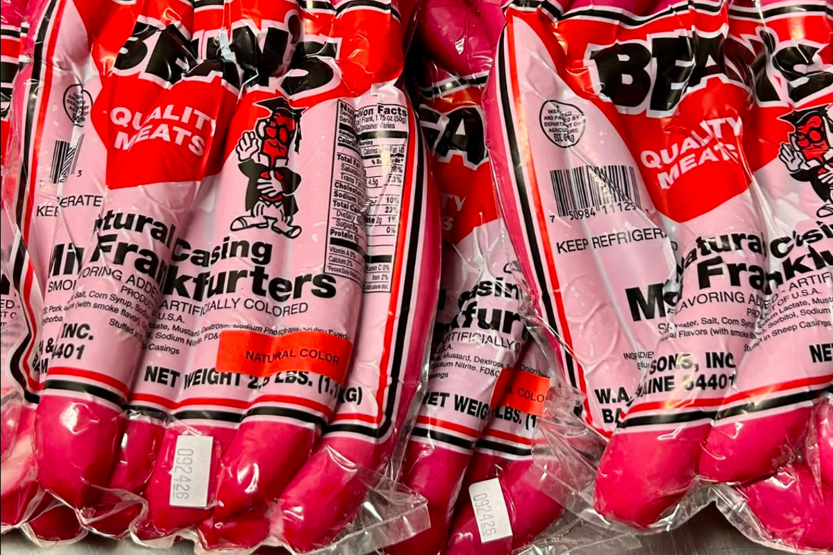Maine's Red Snapper Hot Dogs Switch to Natural Carmine Color