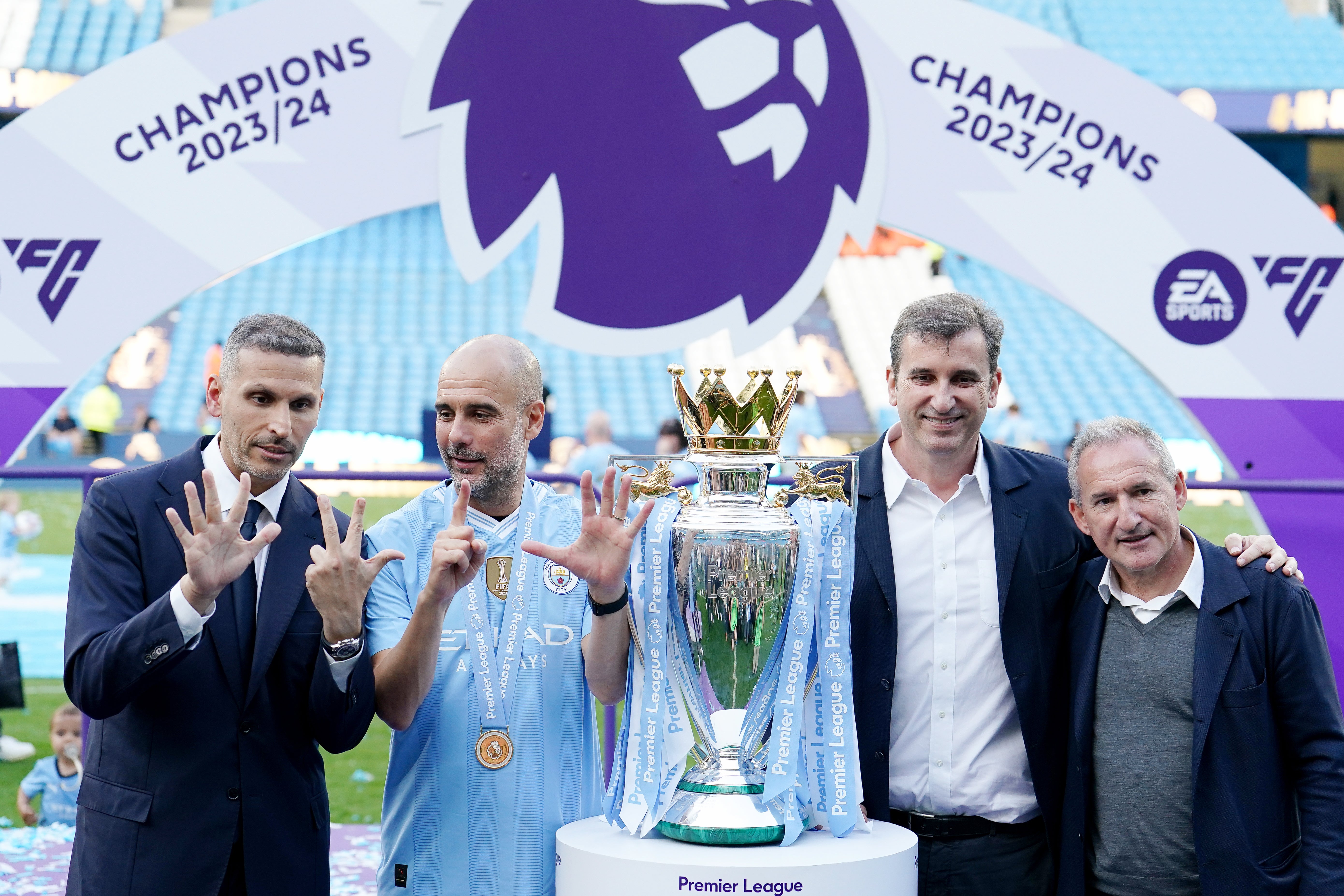 Man City have had plenty of success over the past 15 years (PA)