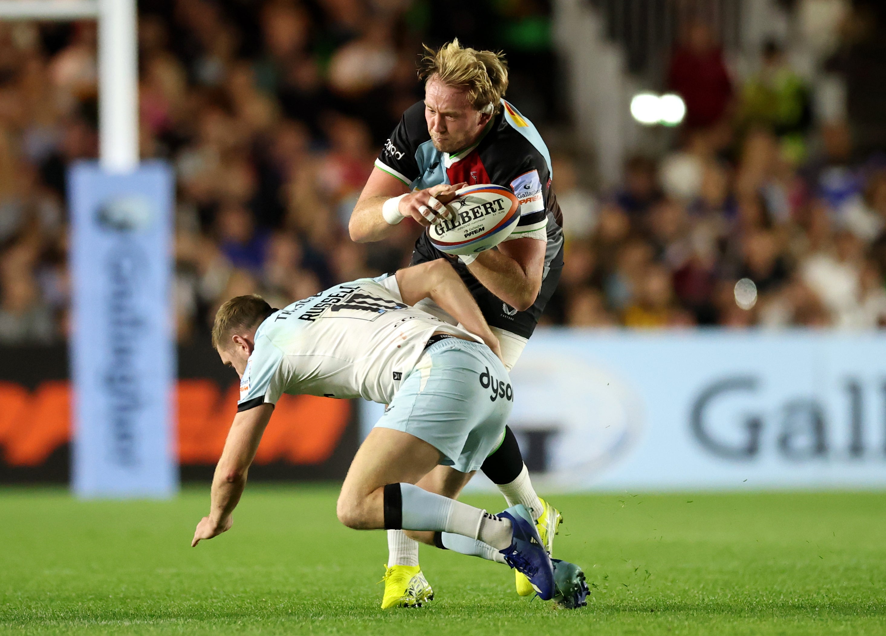 Harlequins battled hard