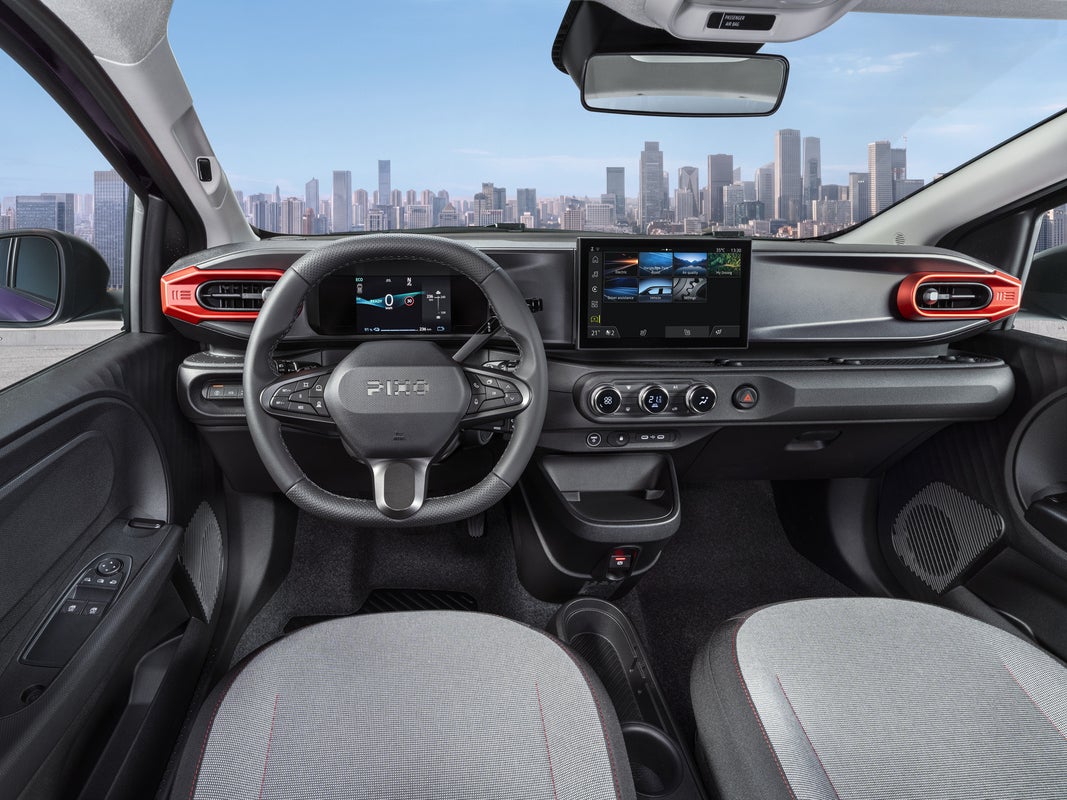 Nissan has overhauled the Twingo's cabin but it still gets Google's Gemini AI assistant on board (Nissan)