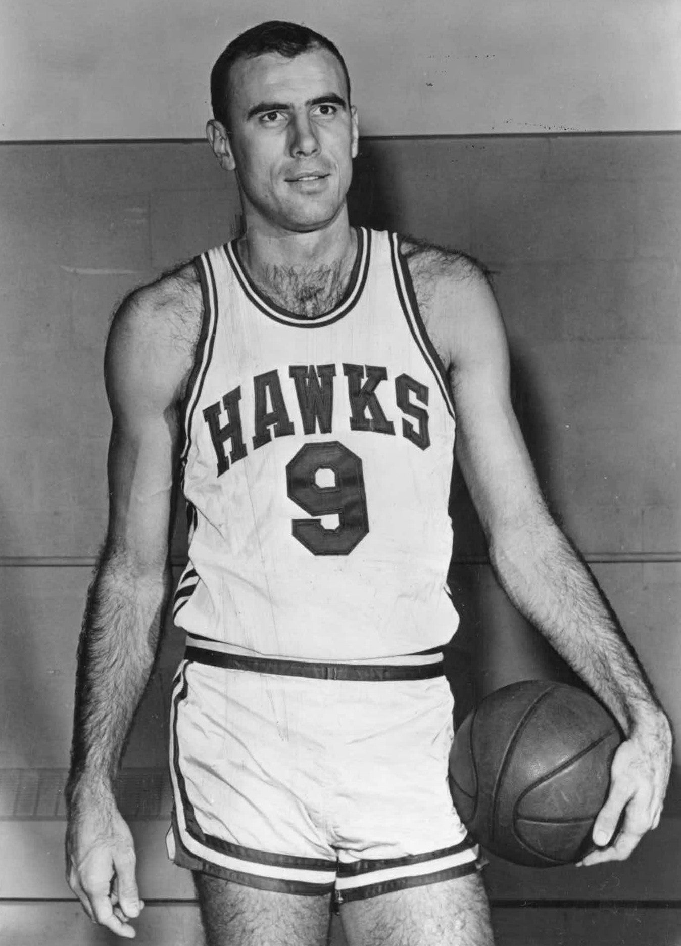 Pettit led St Louis Hawks to the NBA championship in 1958 (Sporting News Archives)