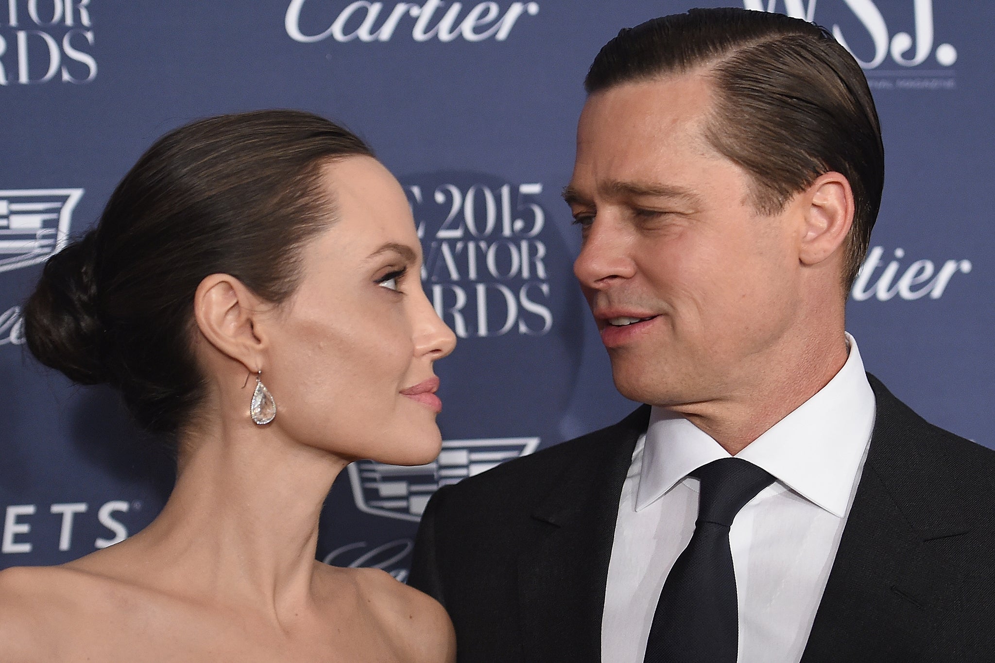 Pre-divorce: Jolie and Pitt in 2015 (Getty Images)