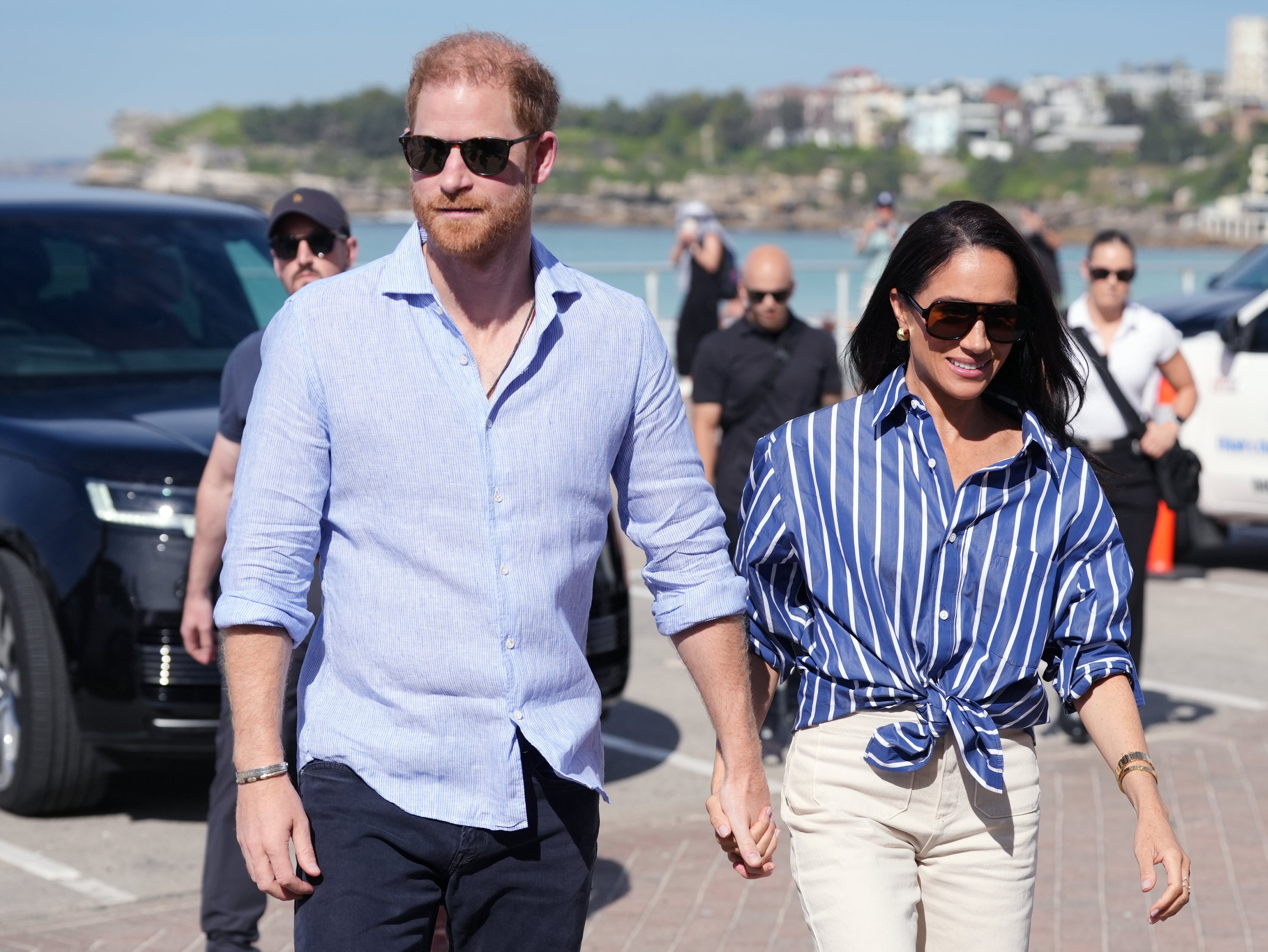 The Duke and Duchess of Sussex (Jonathan Brady/PA) (PA Wire)