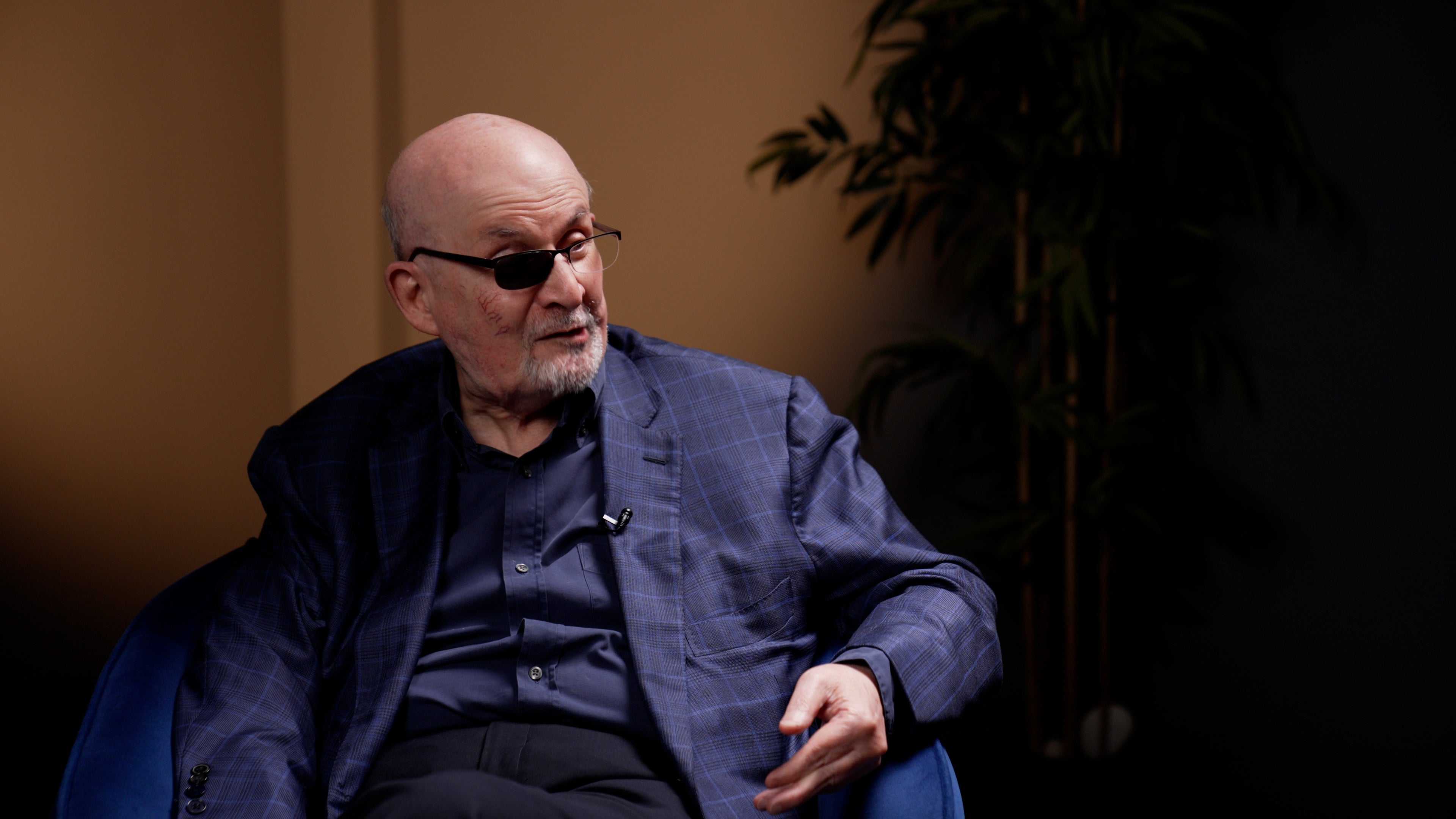 Salman Rushdie speaks to Geordie Greig on The Talk Show