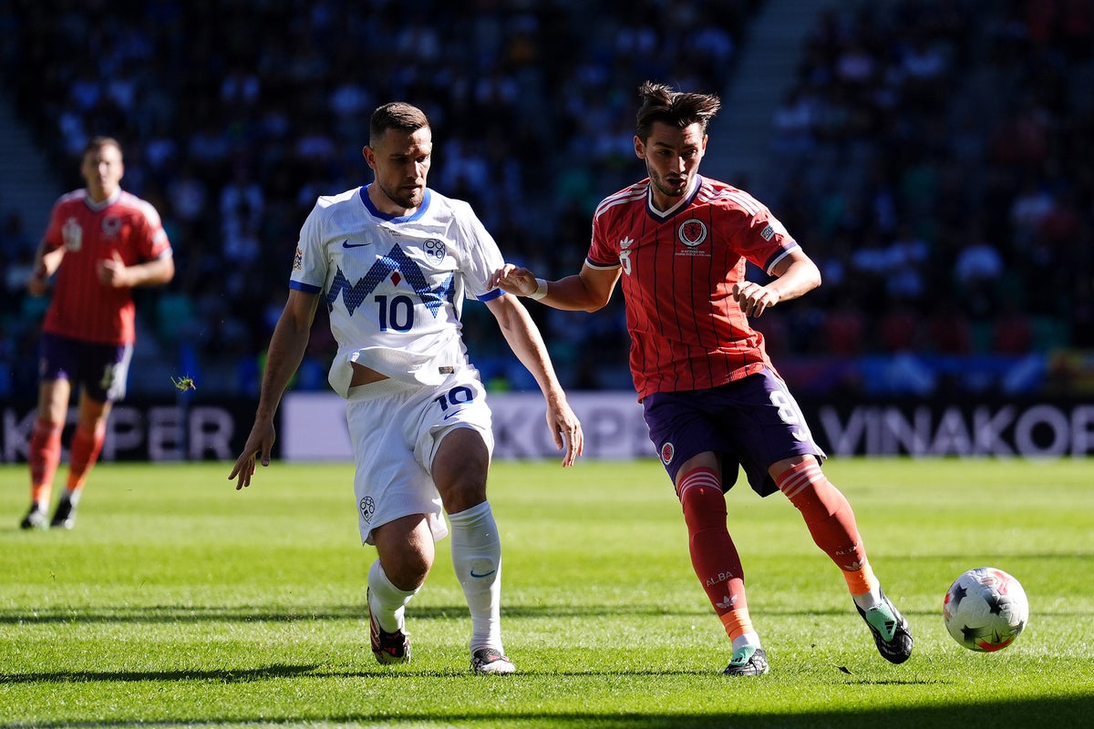 Slovenia v Scotland LIVE: Pocognoli begins new era in Nations League