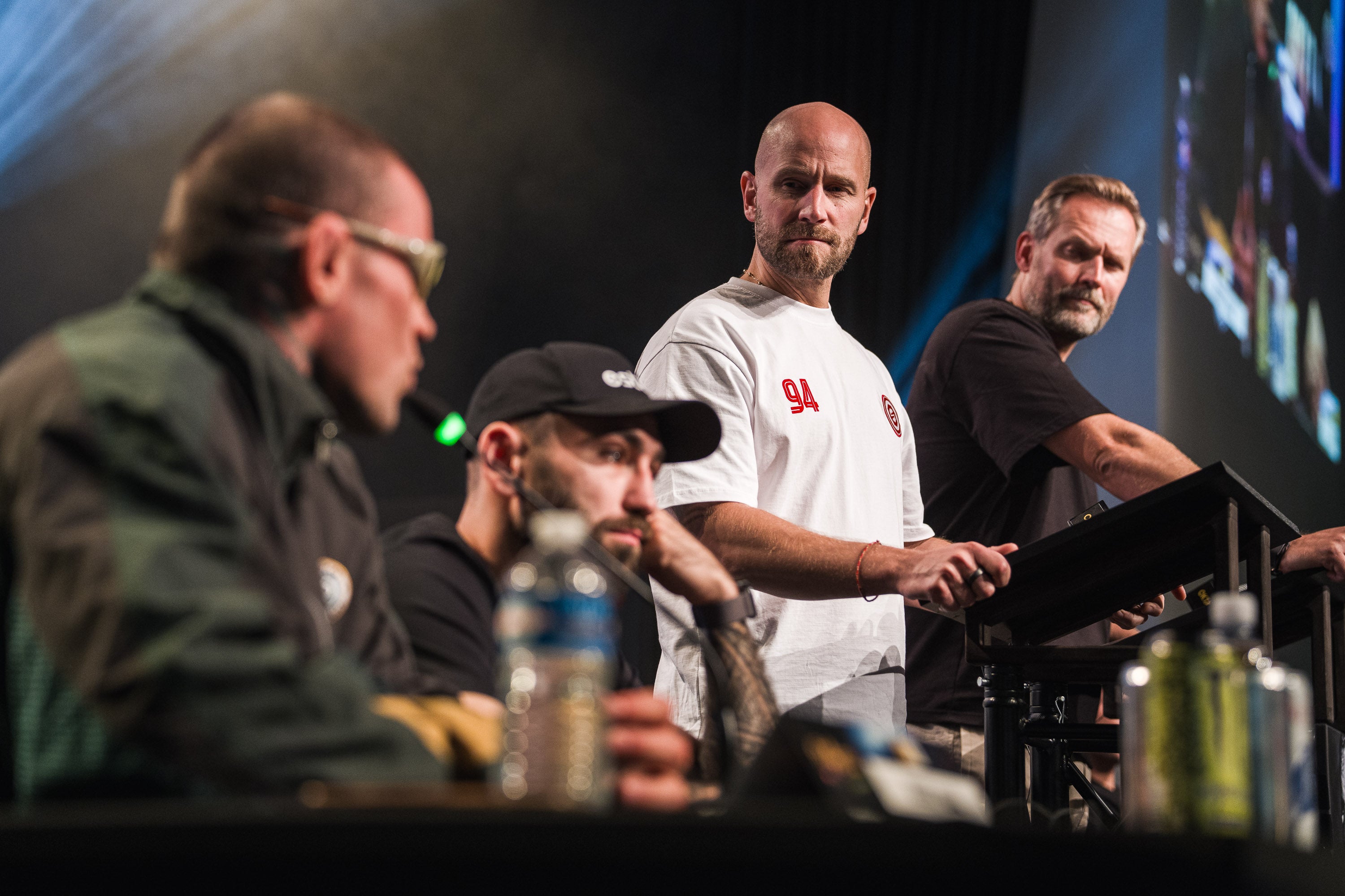 Pavol Neruda (centre) says Oktagon's plans show their ambition (Oktagon)