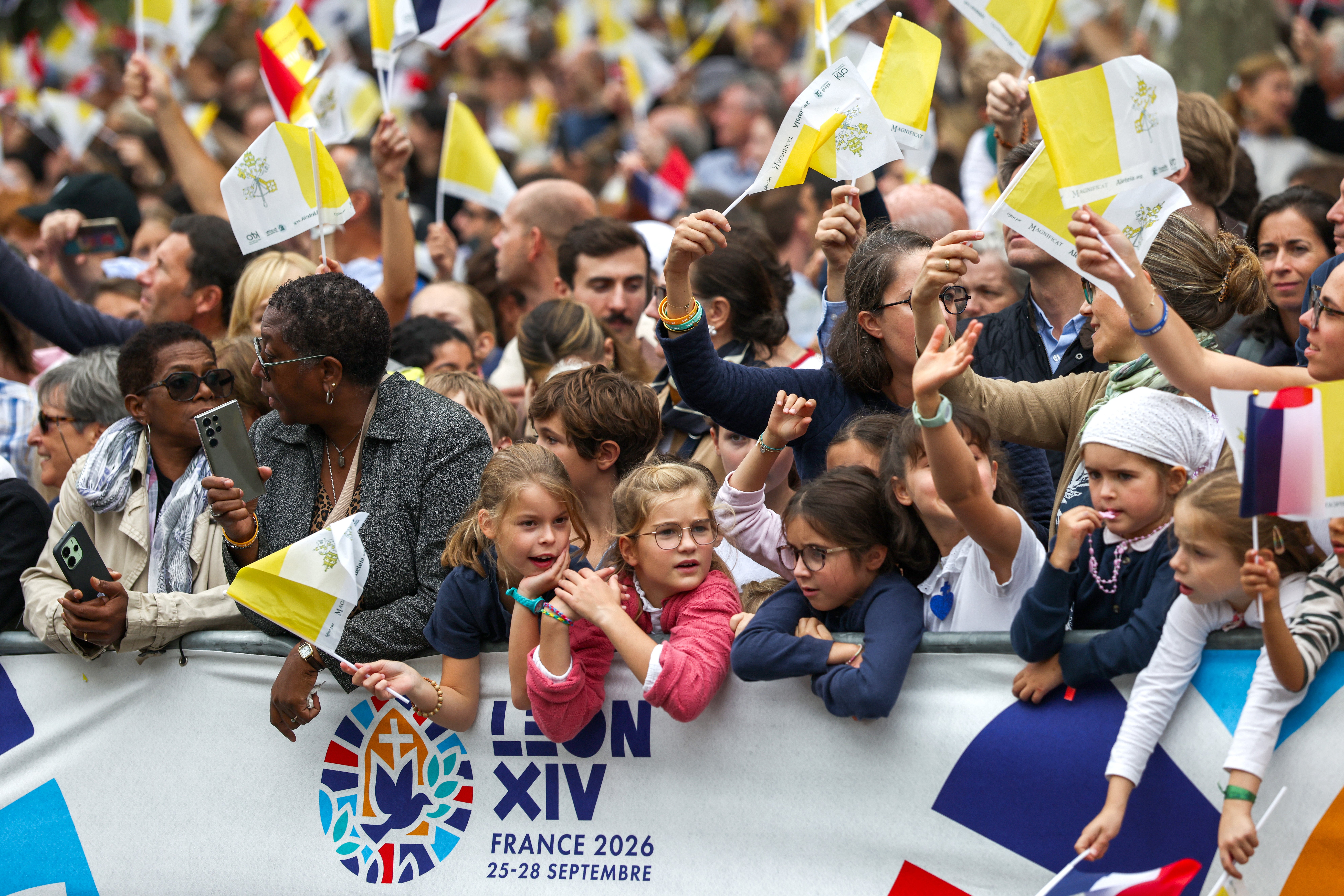 An estimated 700,000 people attended the event in Paris
