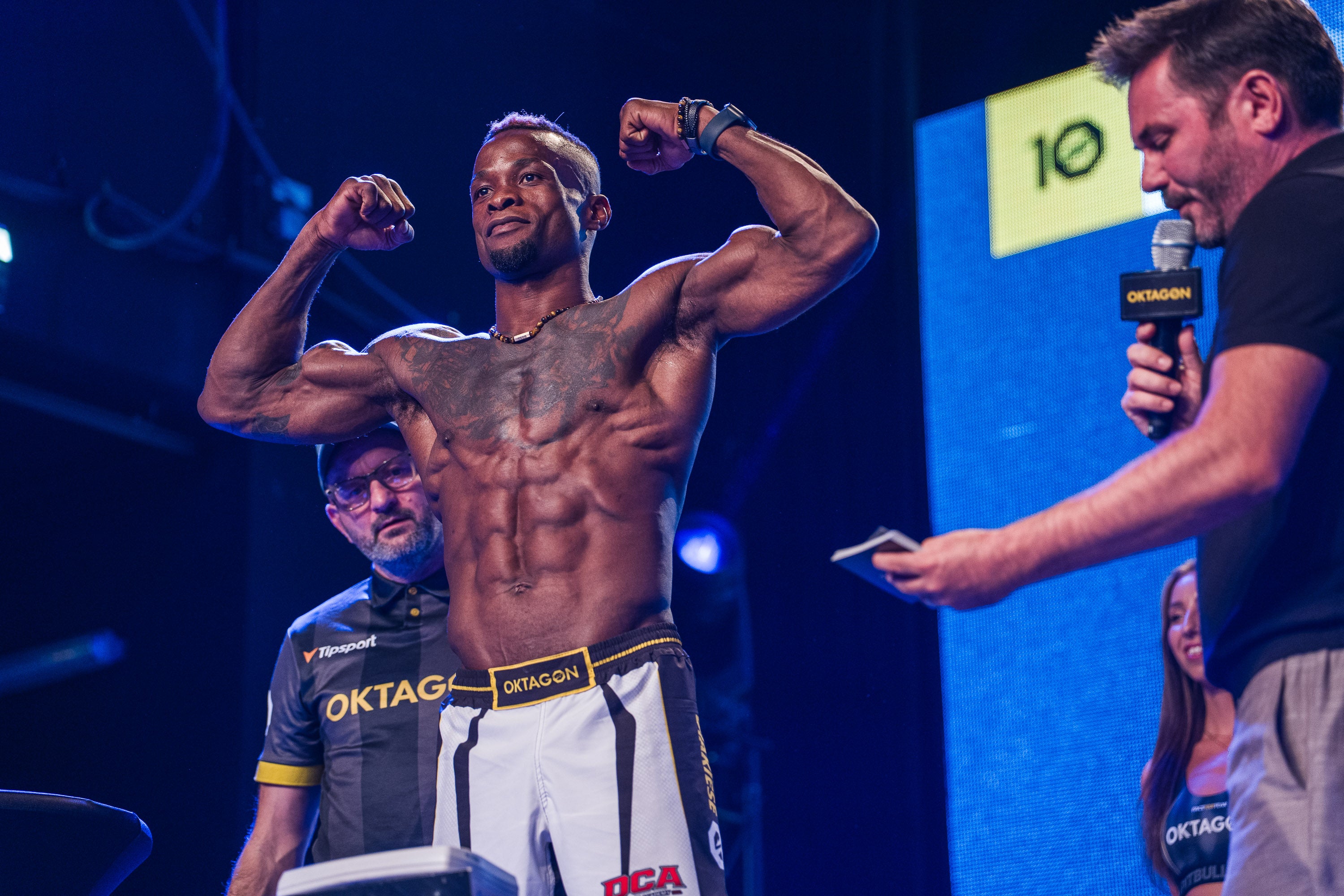 British fighter and ex-UFC veteran Marc Diakiese makes his Oktagon debut (Oktagon)