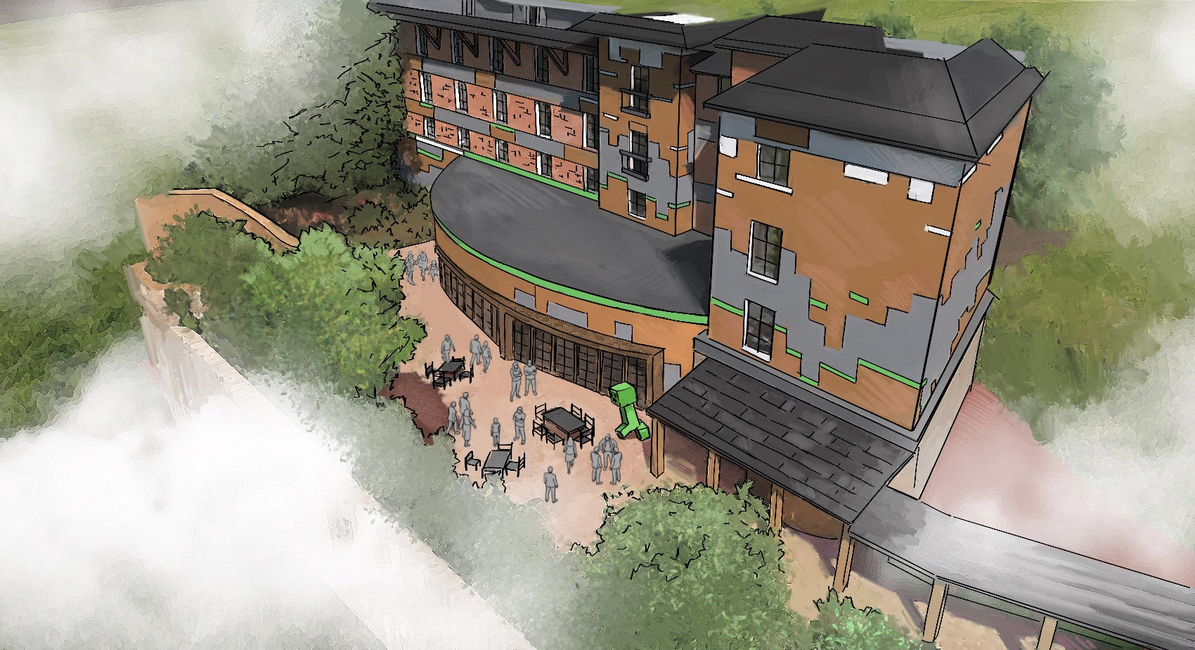 The hotel will open in 2027