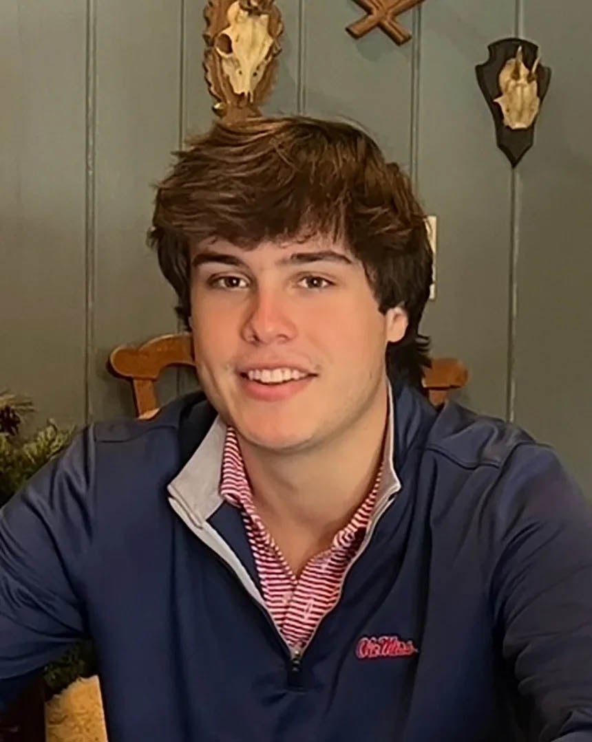 Junior Robert Strang, 20, a Phi Delta Theta fraternity member from Atlanta, Georgia, was found at an off-campus home (Strang Family)