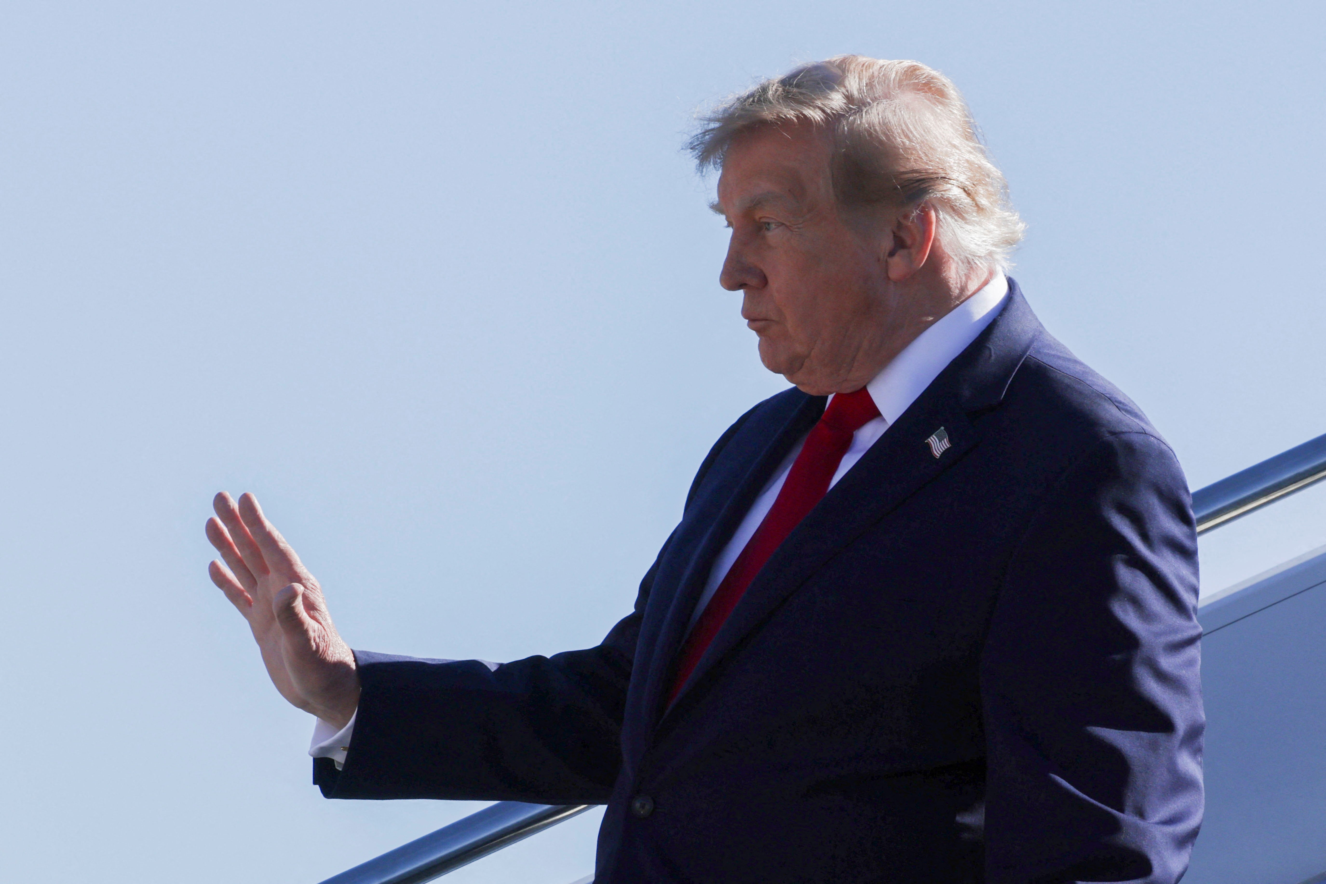 Trump attended to watch Texas quarterback Arch Manning play for the first time in the stadium where his uncle Peyton rose to fame