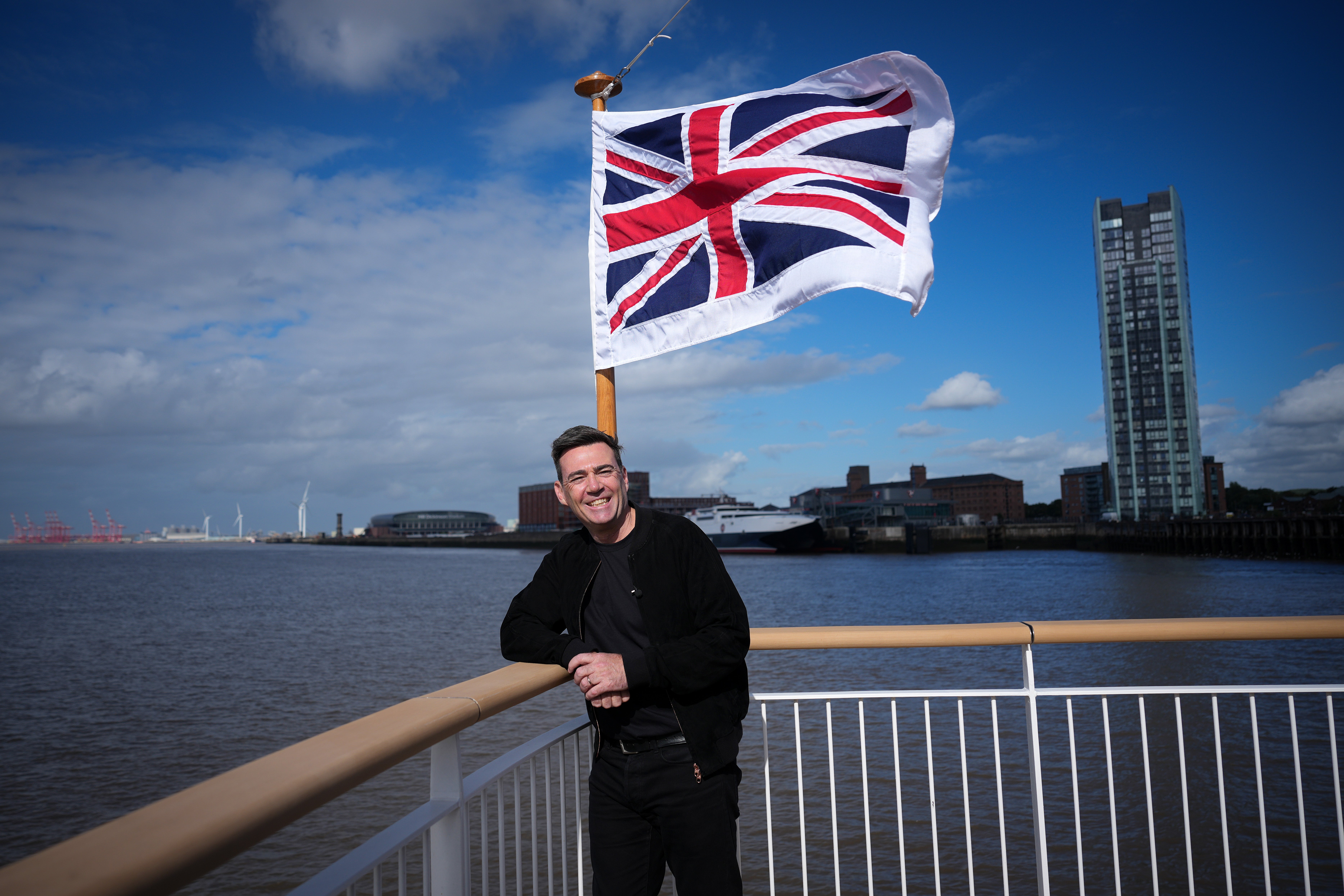 Andy Burnham in Liverpool of the eve of his first party conference as leader