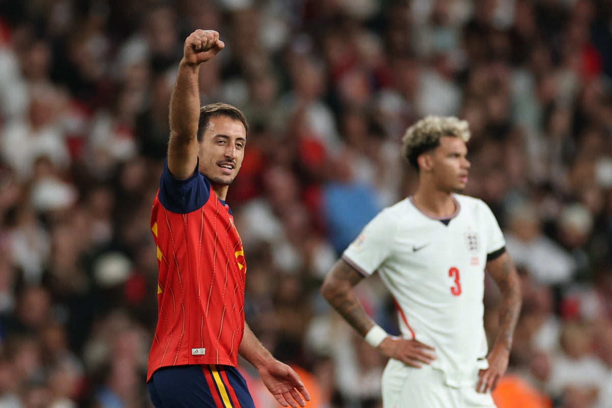 England vs Spain LIVE: Mikel Oyarzabal clinches victory for world champions in five-goal thriller at Wembley
