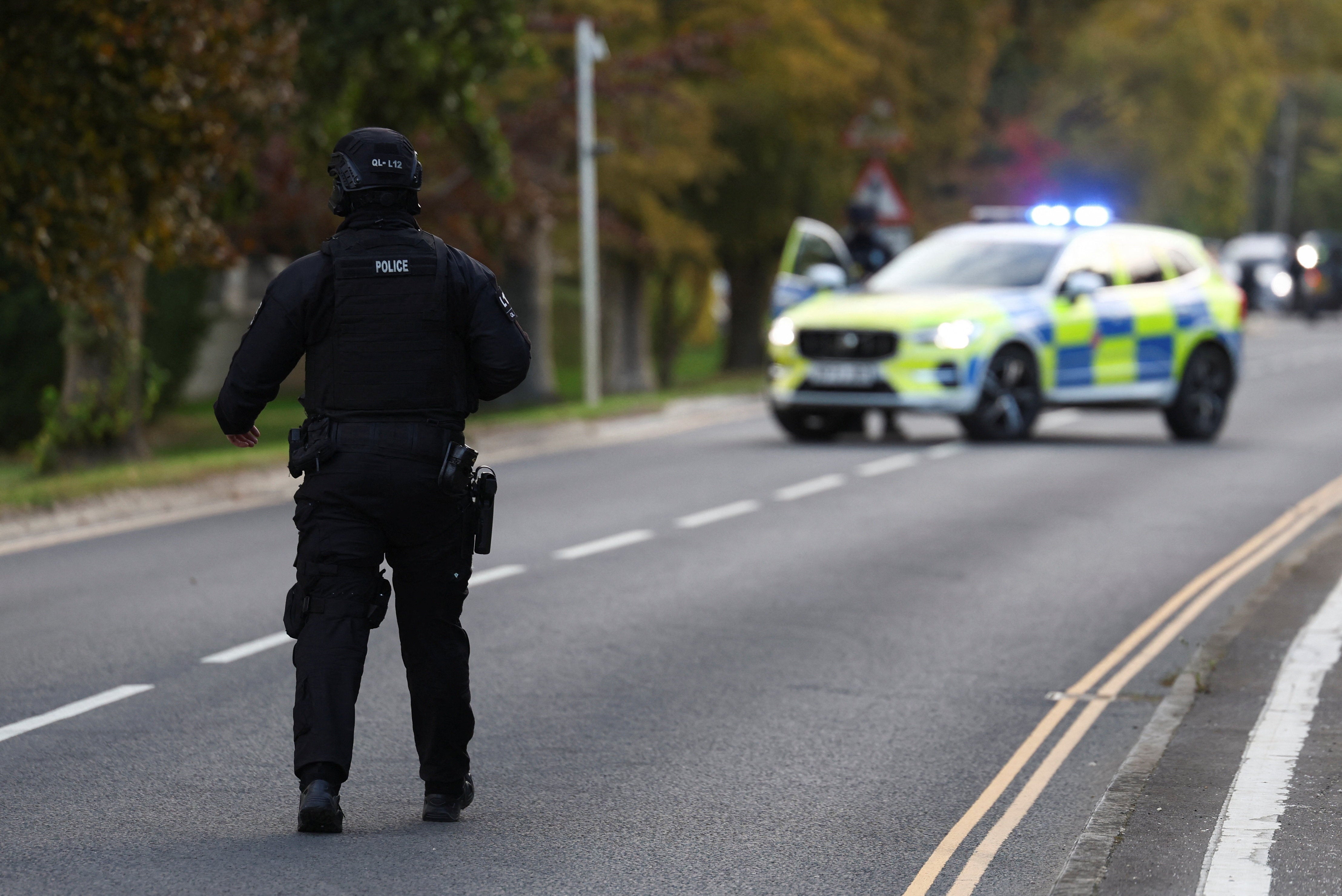 Major incident declared near RAF Fairford as bomb squad called out and multiple men arrested