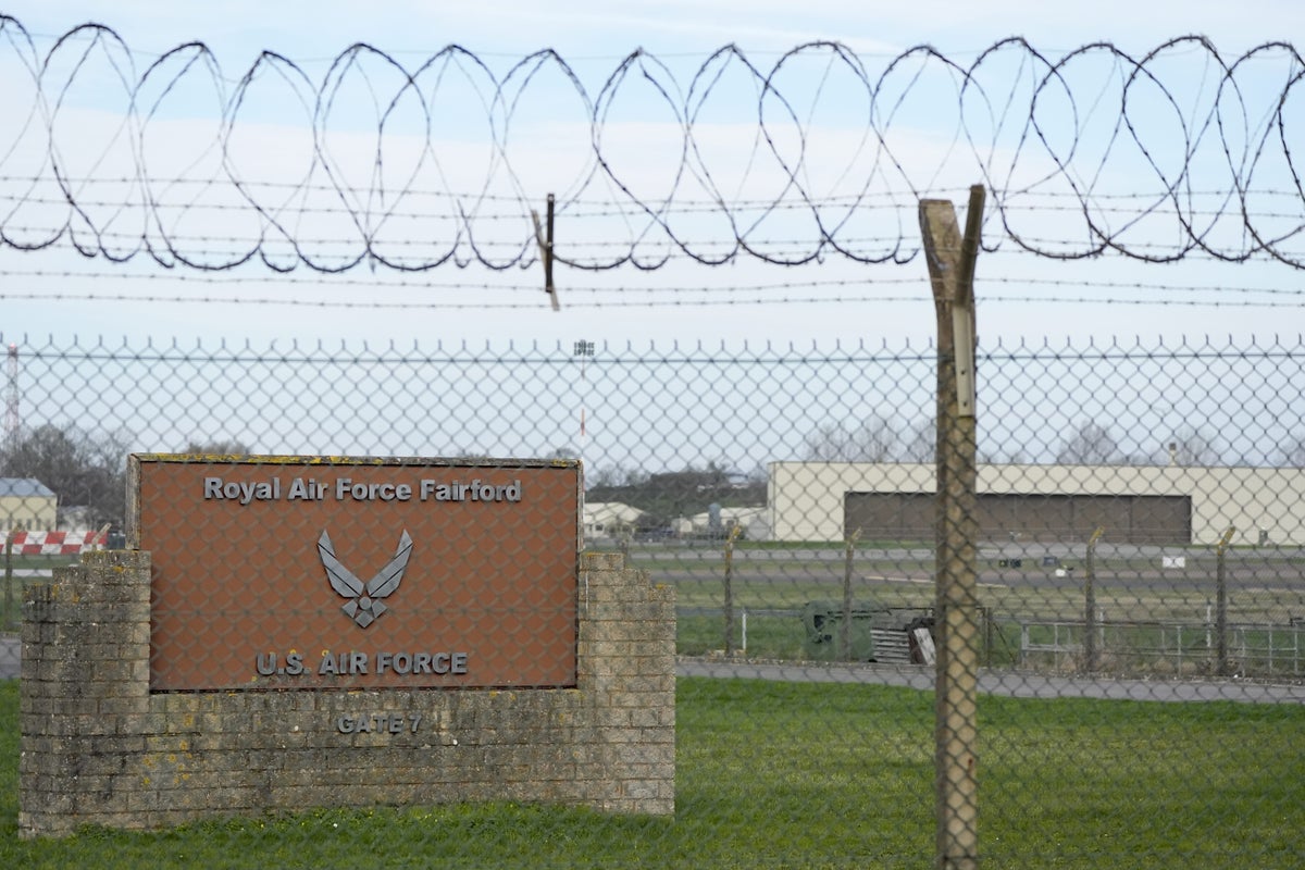 Woman’s 999 call stops suspected terror plot near RAF Fairford
