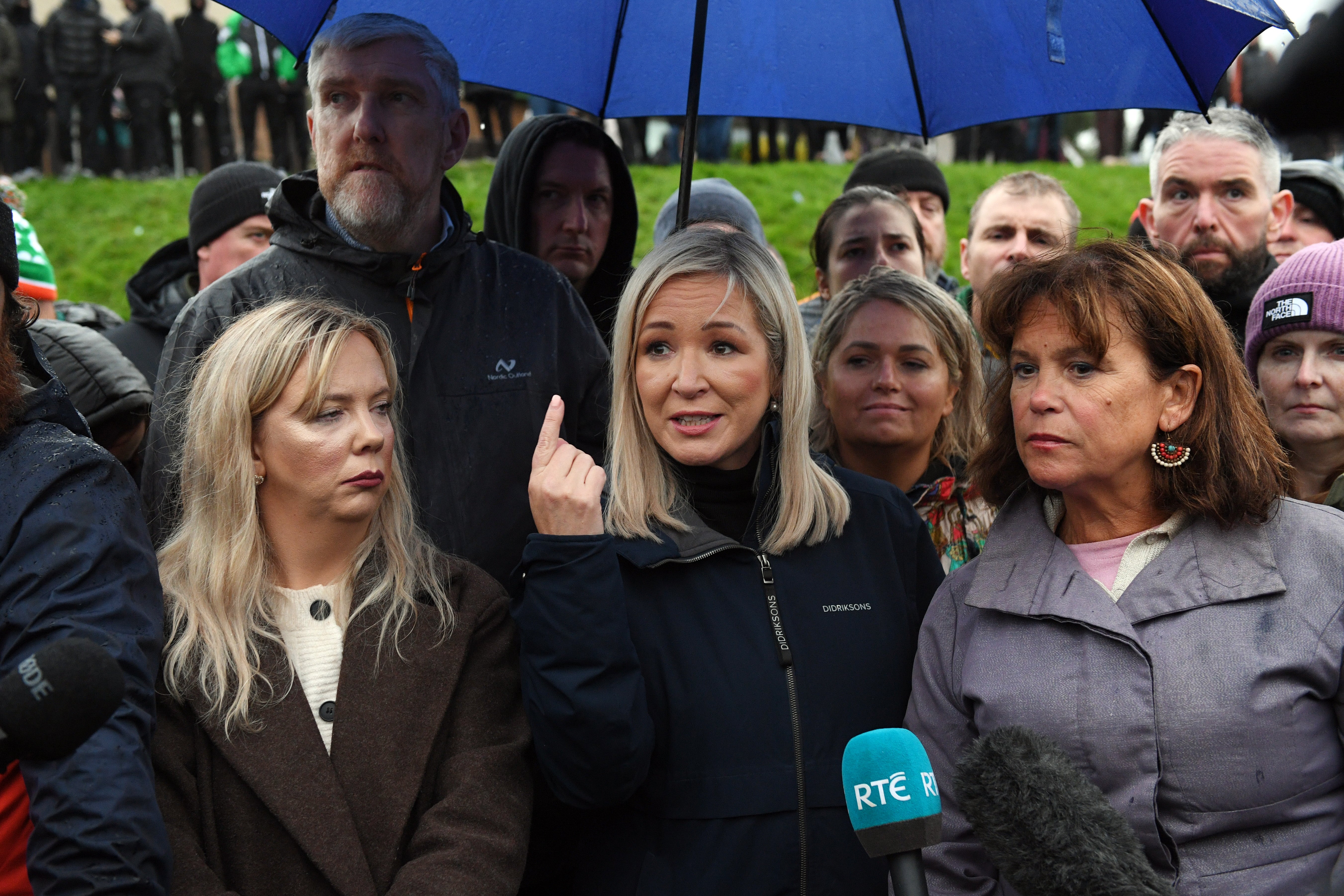 Michelle O'Neill said the reignition of the Drumcree dispute 'brings into question how this whole peace process works'