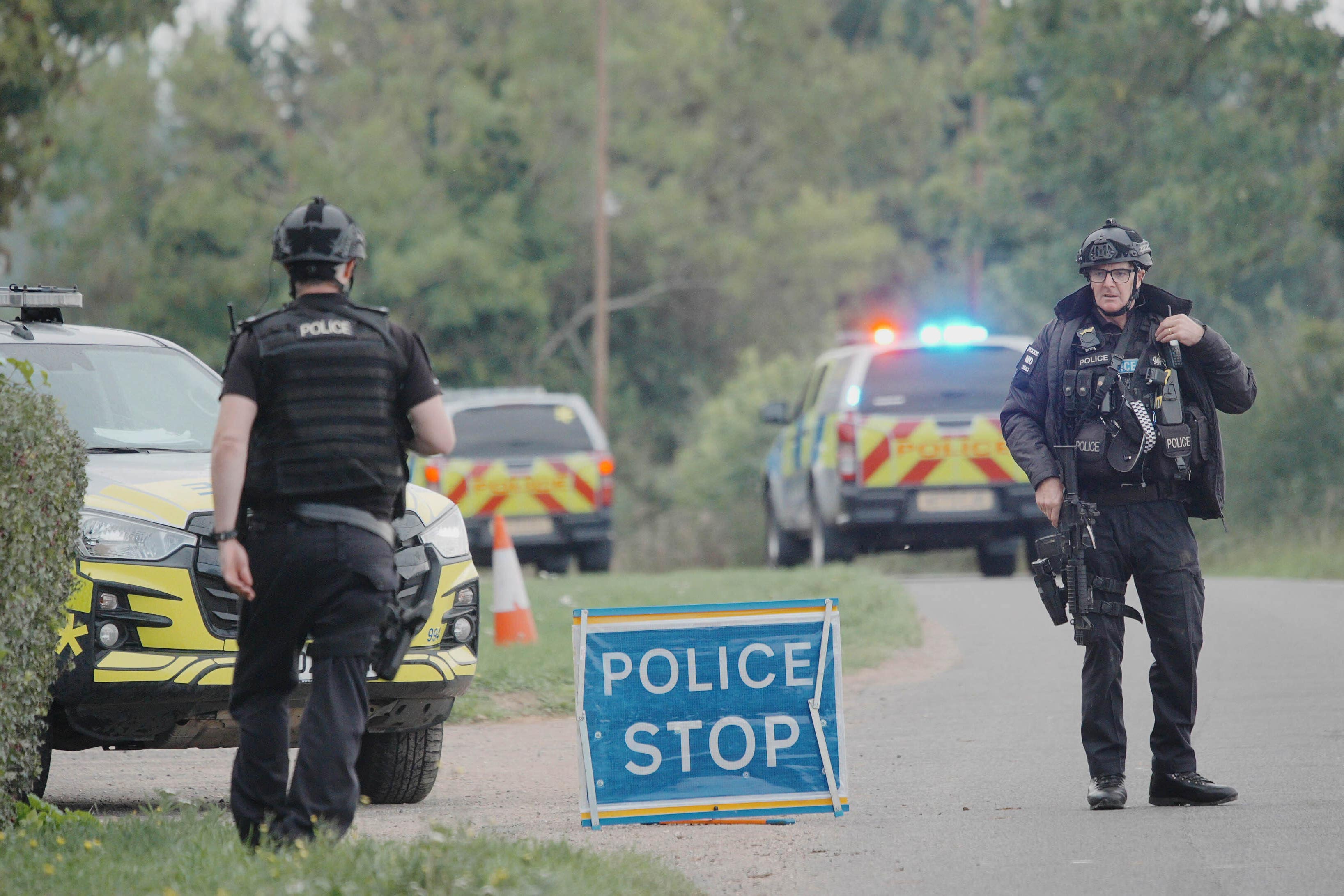 Counter-terror police have arrested five men on suspicion of explosive and terror offences (Ben Birchall/PA)