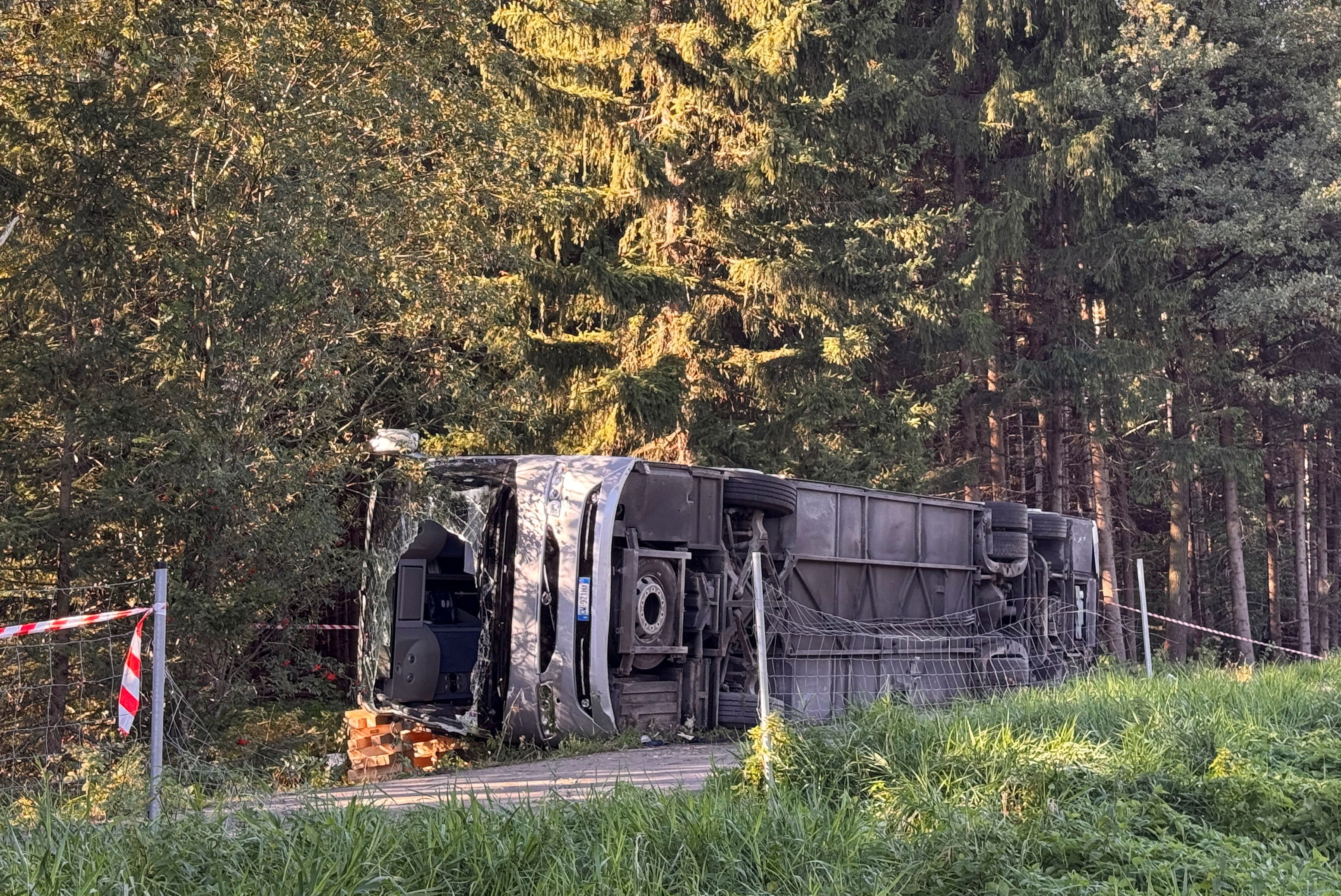 The cause of the crash is under investigation