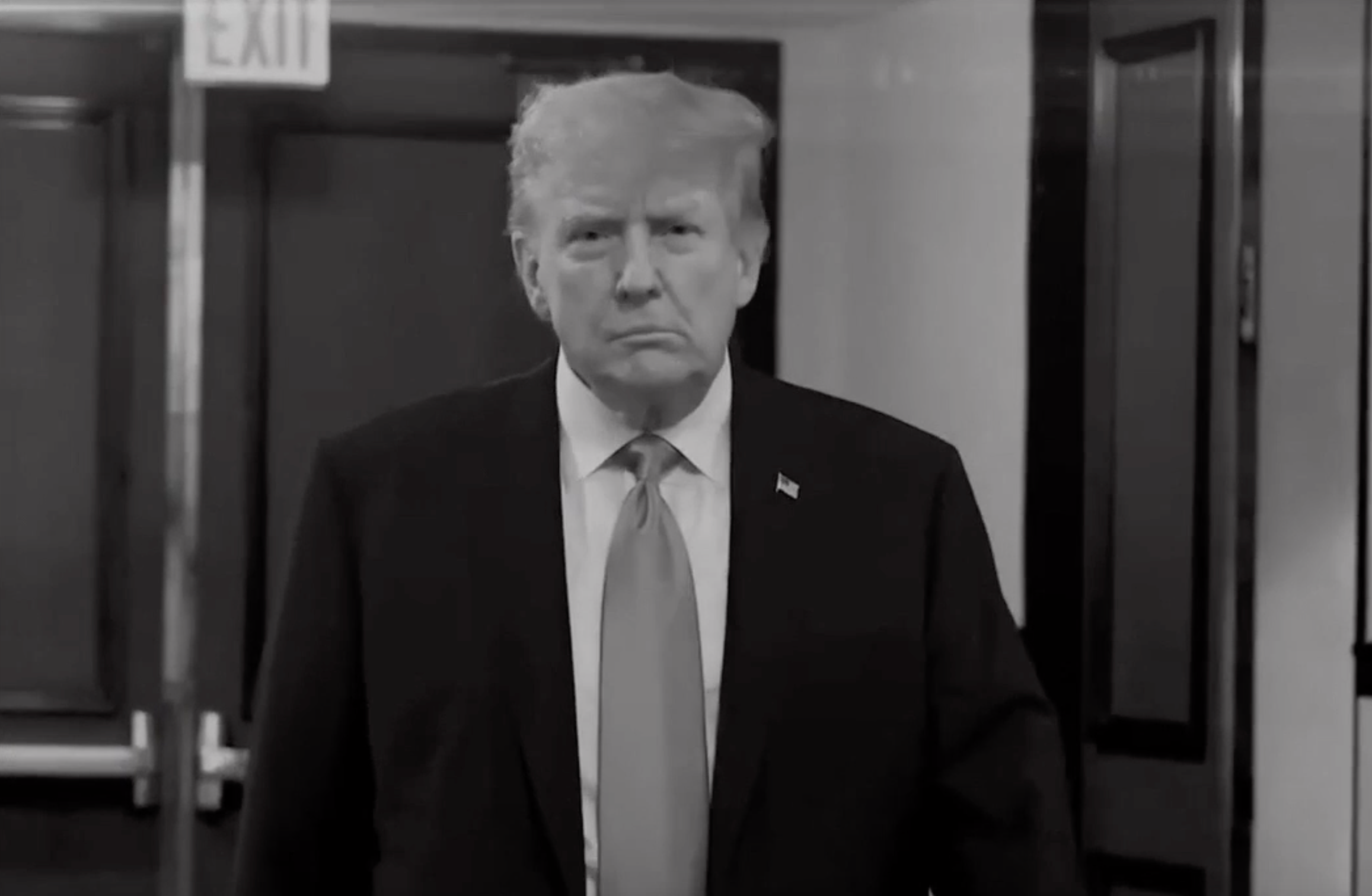 The commercial, which aired during at least two NFL games Sunday, is nearly identical to a campaign video Trump shared on Truth Social in 2024 while he was running for president for a third time (U.S. Government)