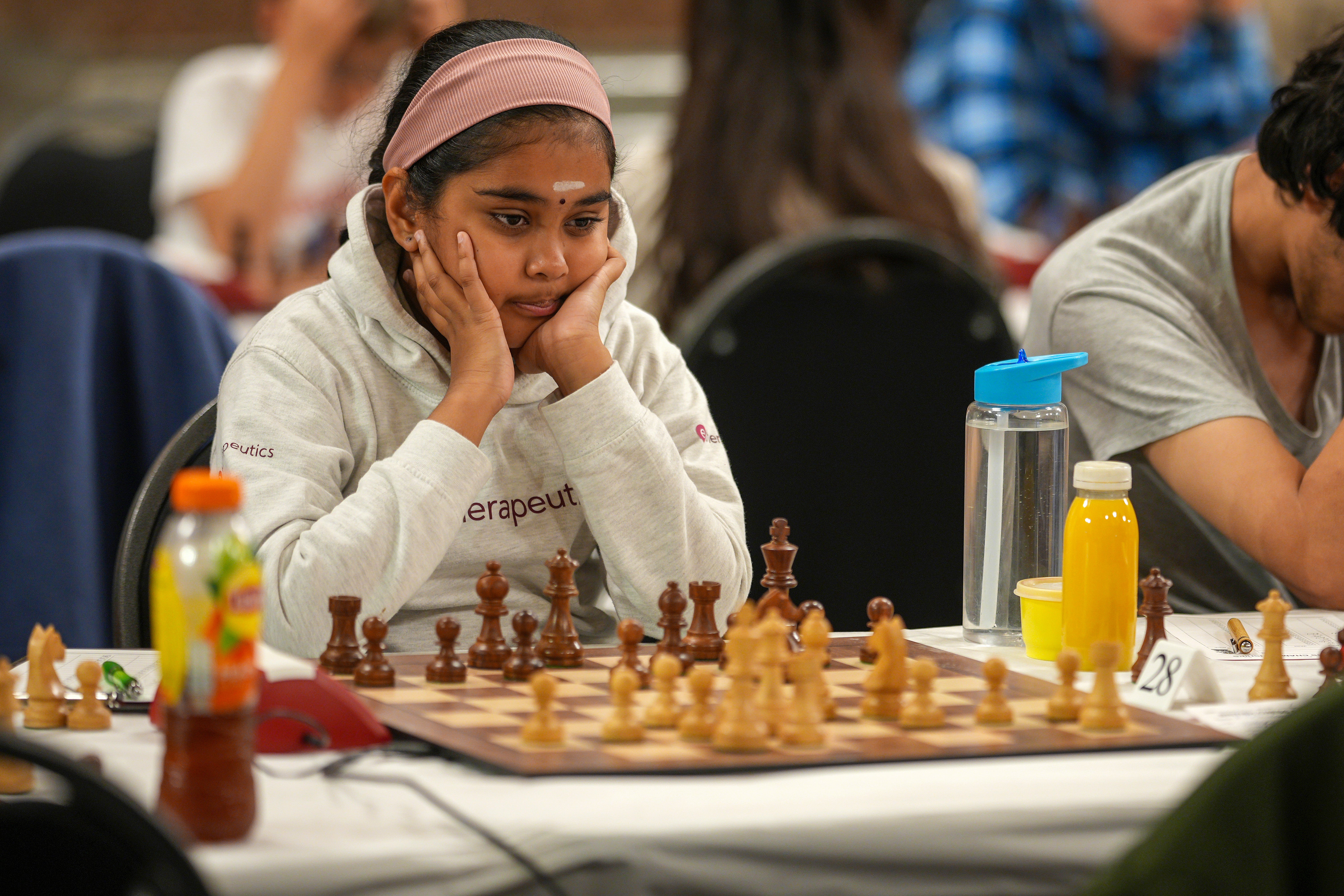 Ms Sivanandan taught herself chess during the Covid-19 lockdowns