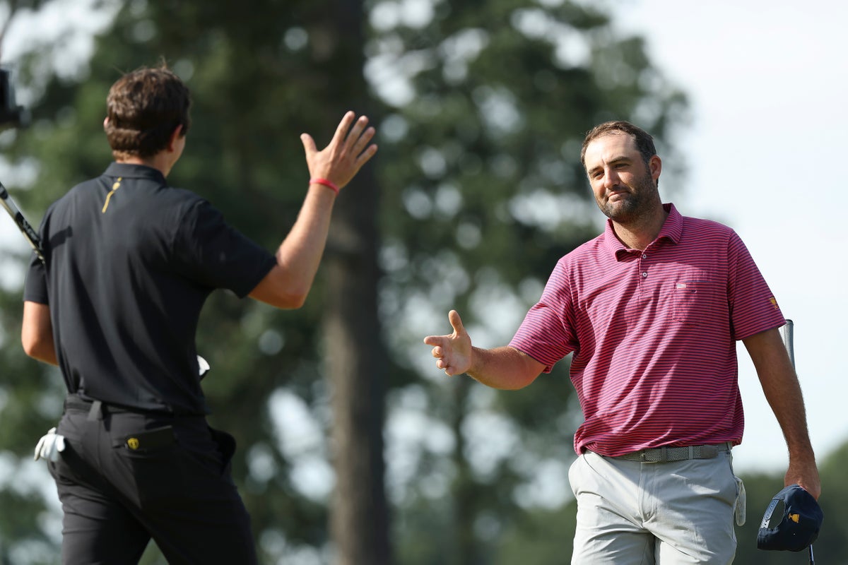Scottie Scheffler praised for classy gesture after American fan disrupts Presidents Cup