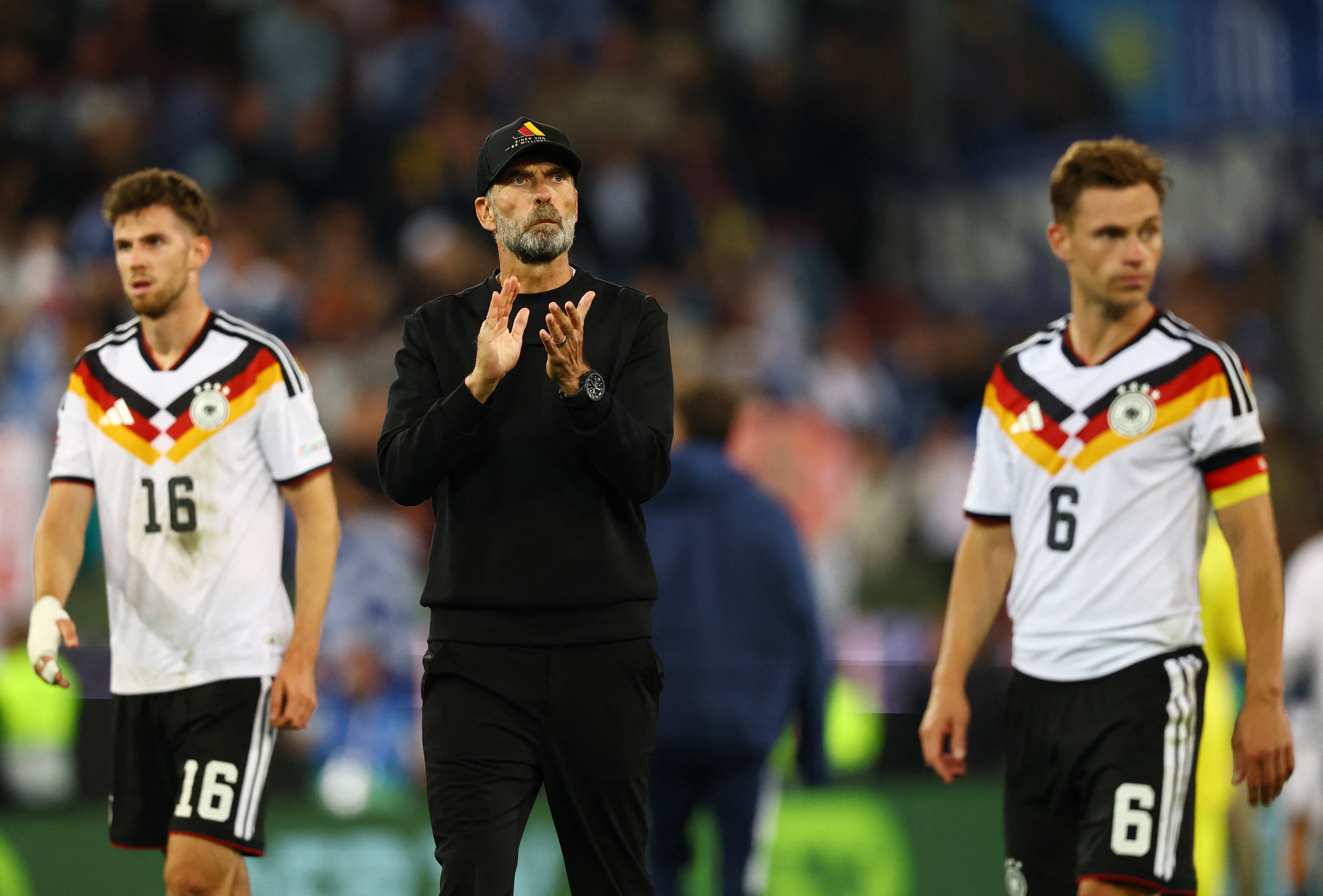 Klopp's Germany are winless under the new manager after a draw with the Netherlands and a loss to Greece
