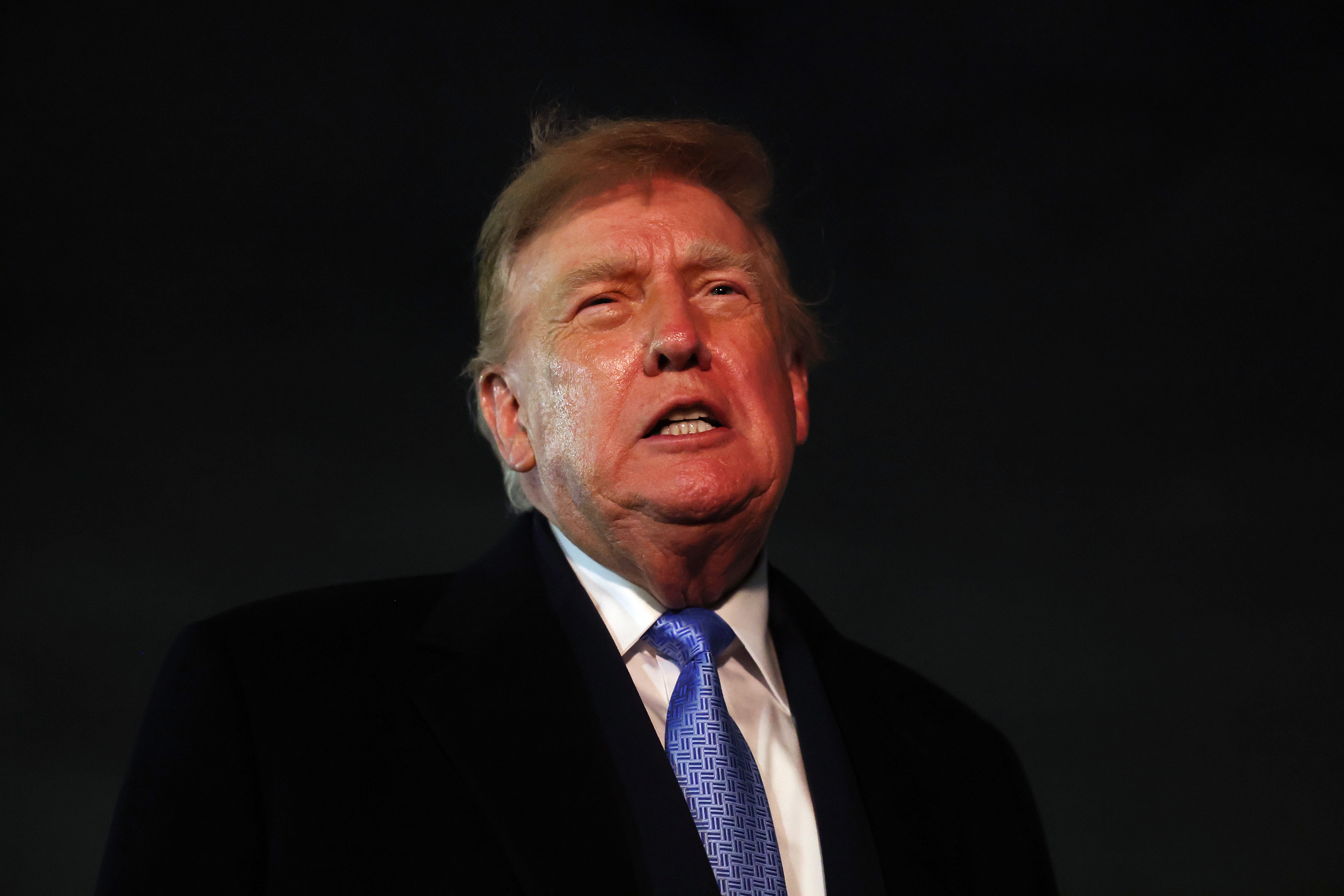 Trump’s administration has insisted the ads are public service announcements and not overtly political in nature (Getty)