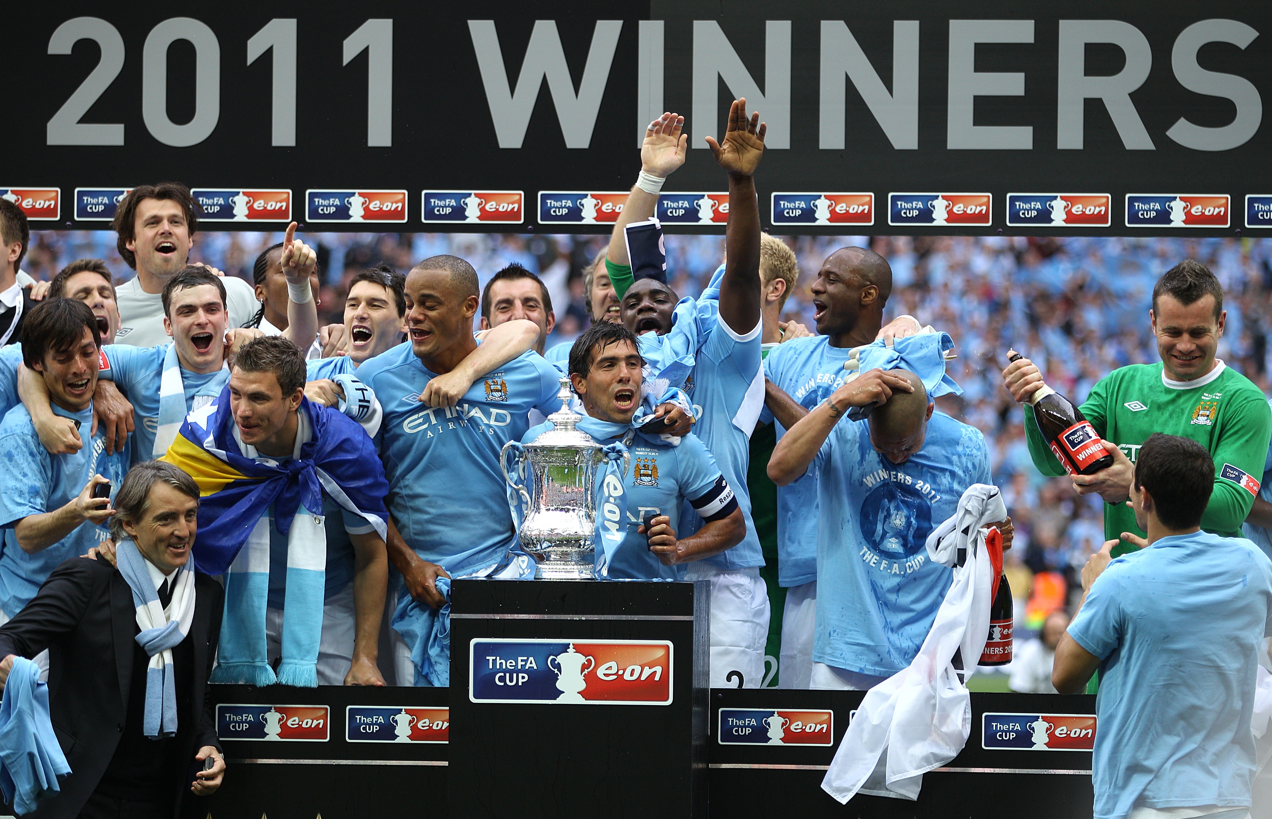 City won the FA Cup in 2011 (Nick Potts/PA)