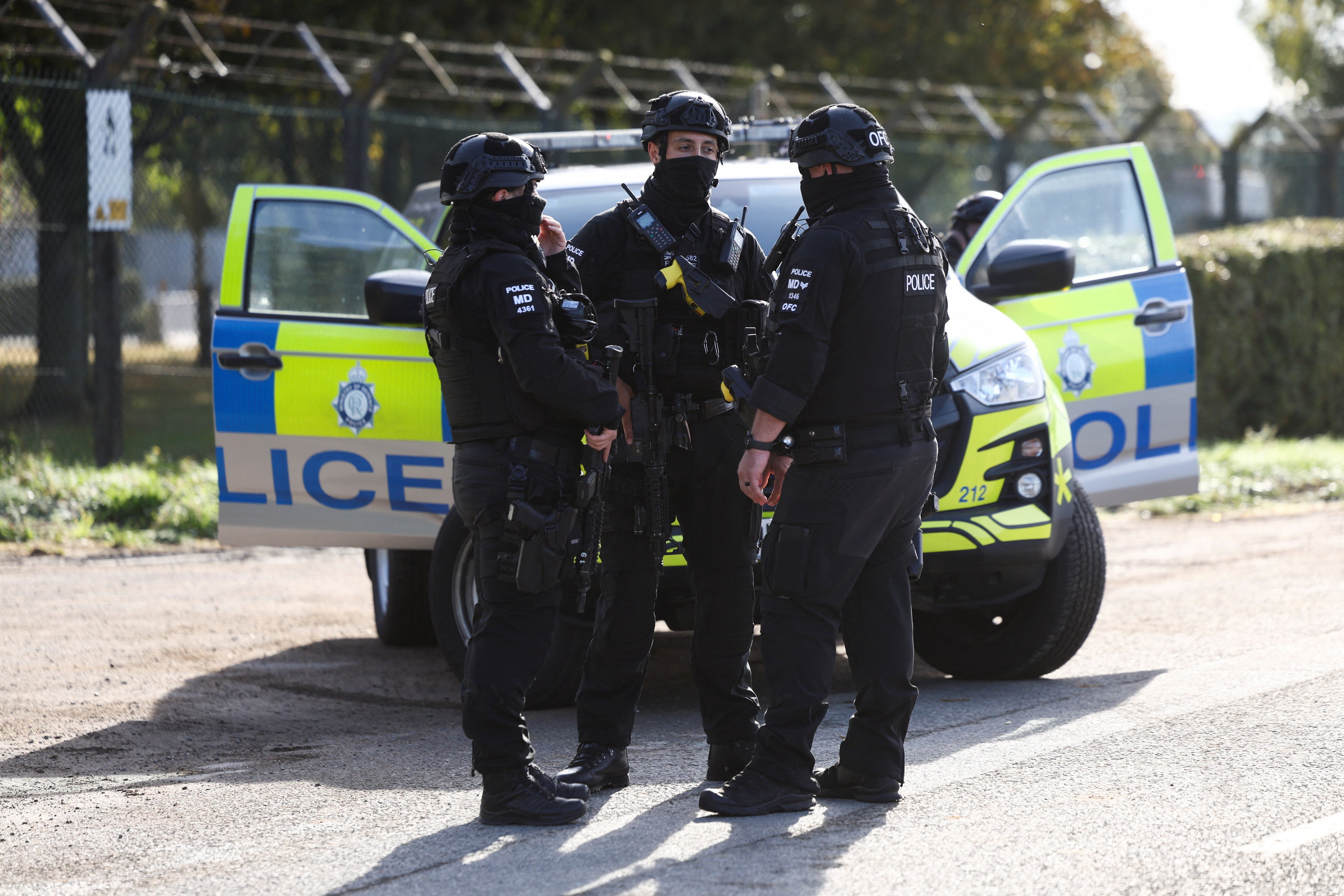 Police said that the five men remain under investigation