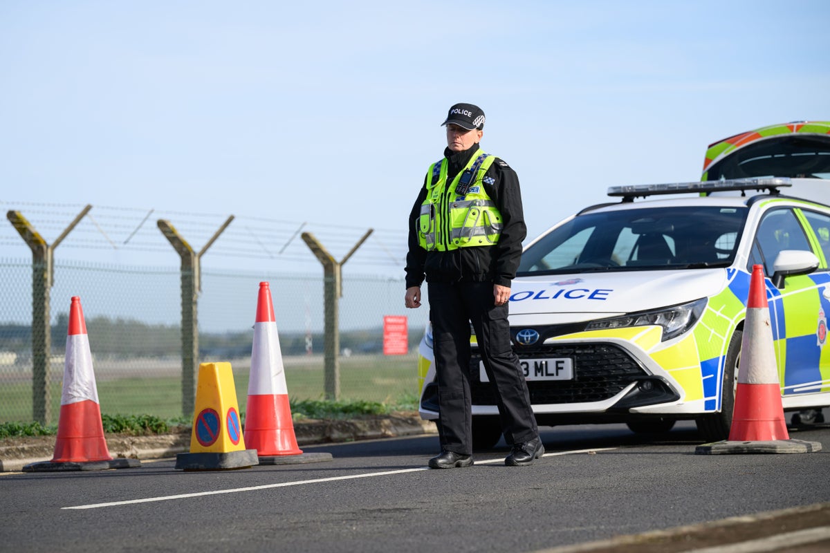 Residents living near RAF Fairford ‘told attack was imminent day before bomb plot’
