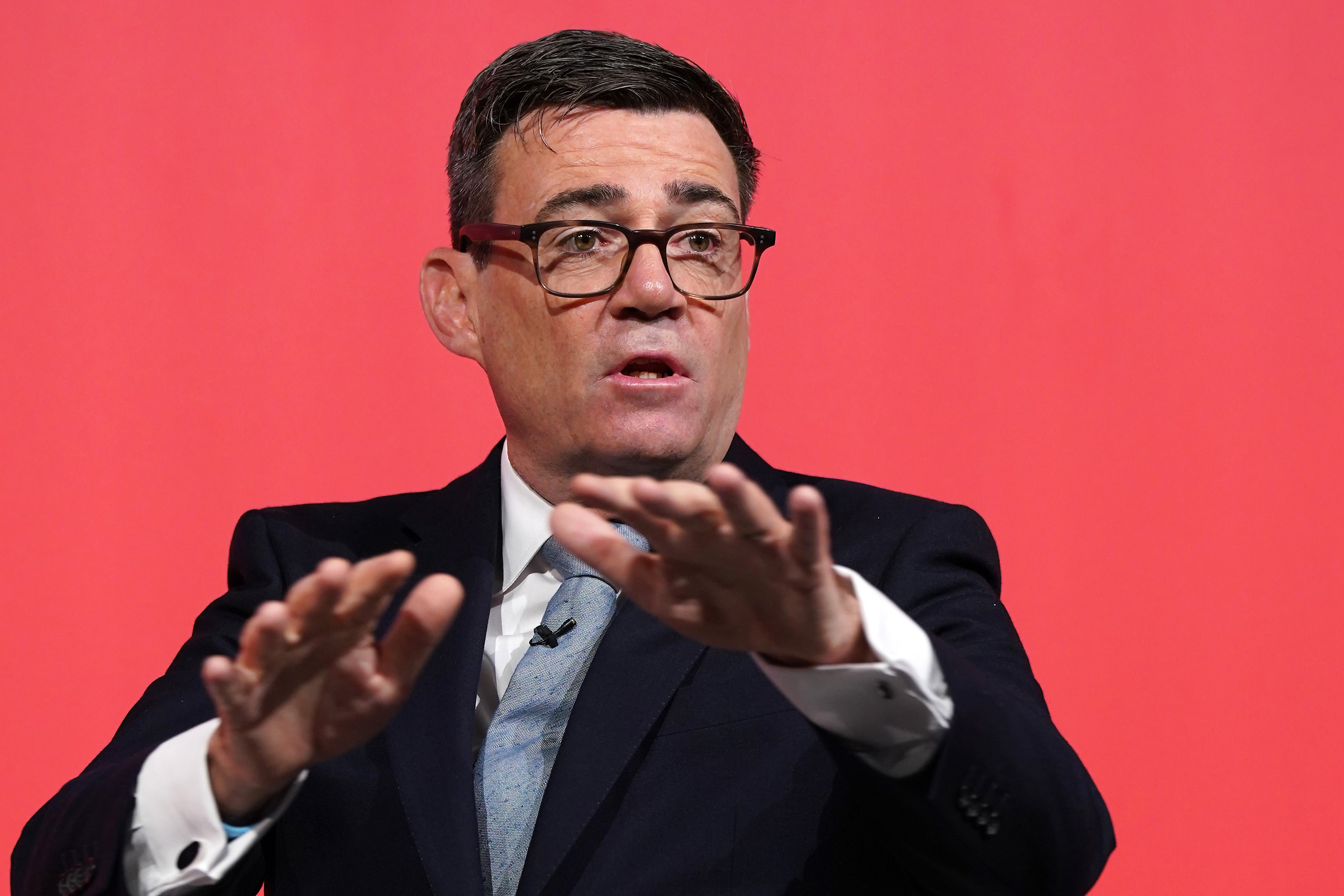 Last week, Andy Burnham failed to rule out putting rejoin in the next election manifesto (Getty)