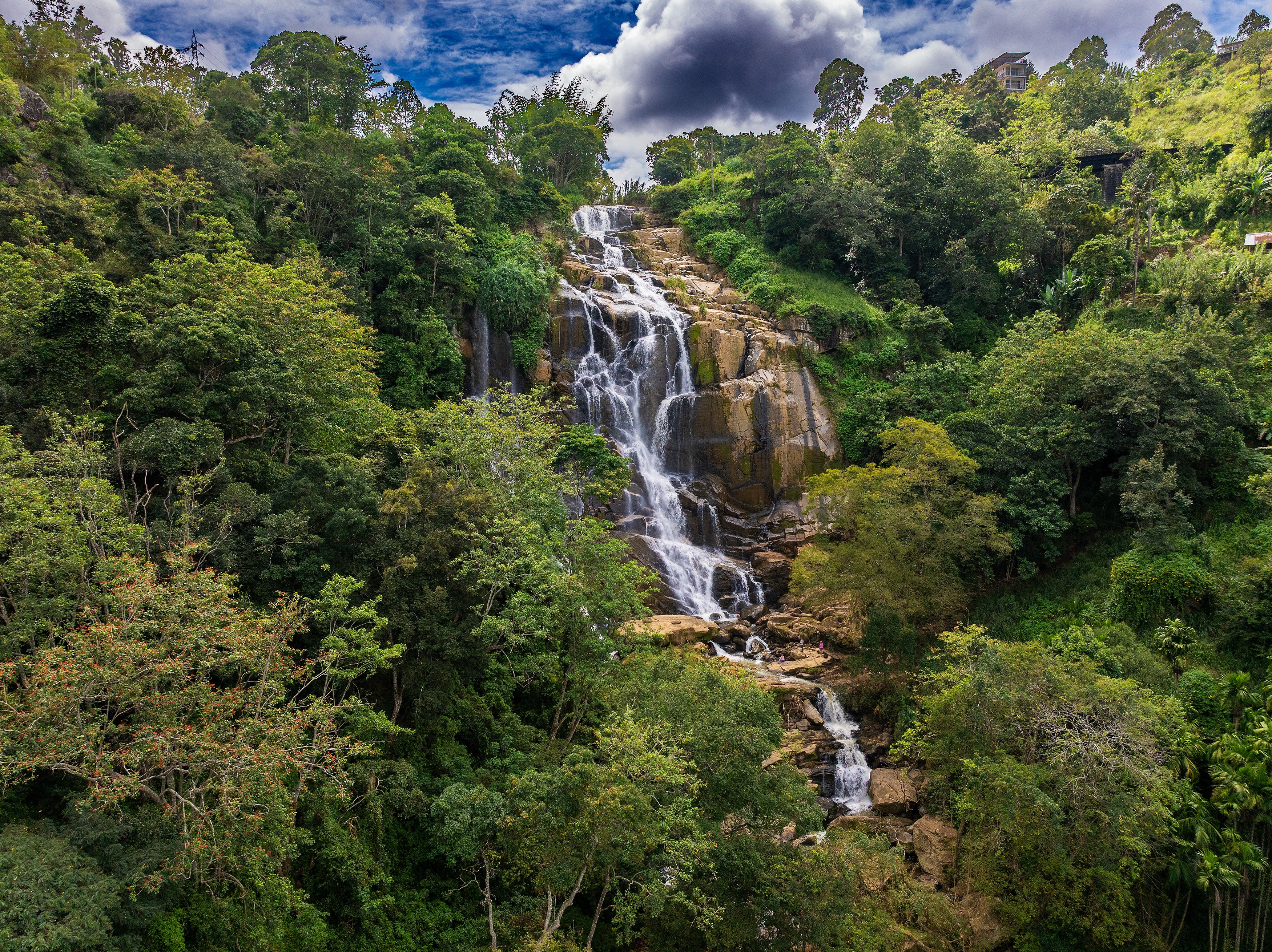 Kithal Ella waterfall near Ella, Sri Lanka