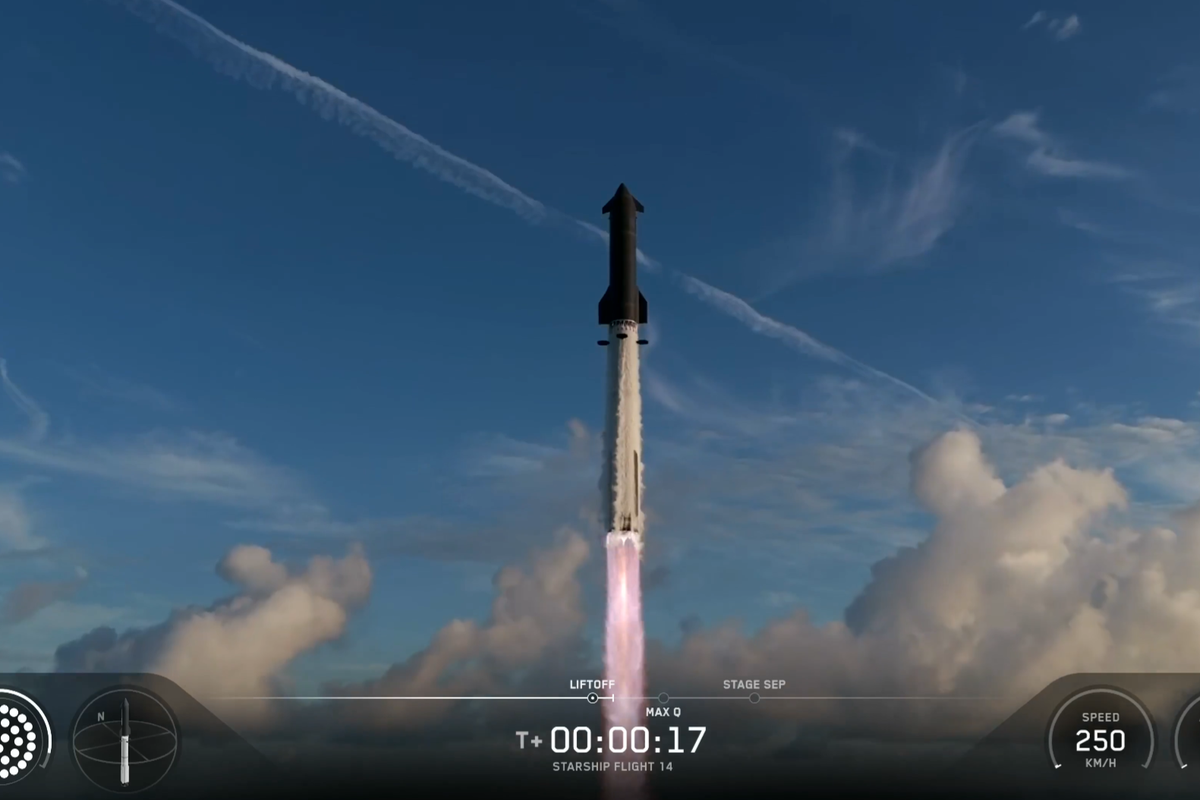 SpaceX Starship launch - live: World’s most powerful rocket reaches orbit ...