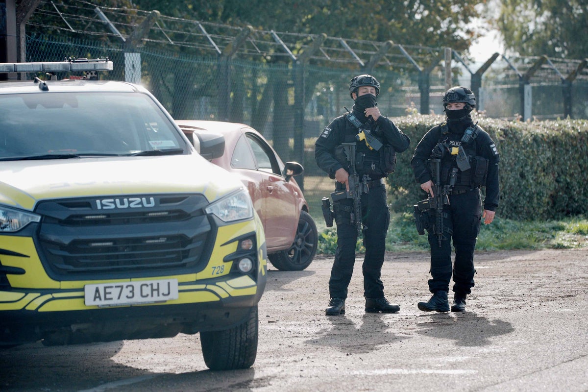 Five British nationals arrested over suspected bomb plot near airbase