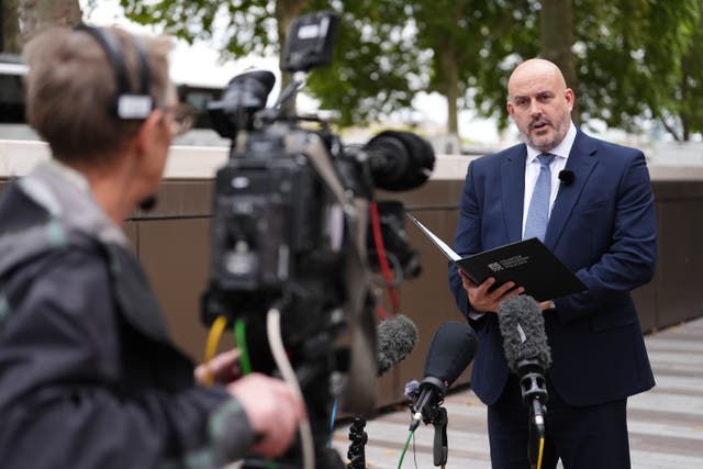 Assistant commissioner Laurence Taylor gave the update outside New Scotland Yard
