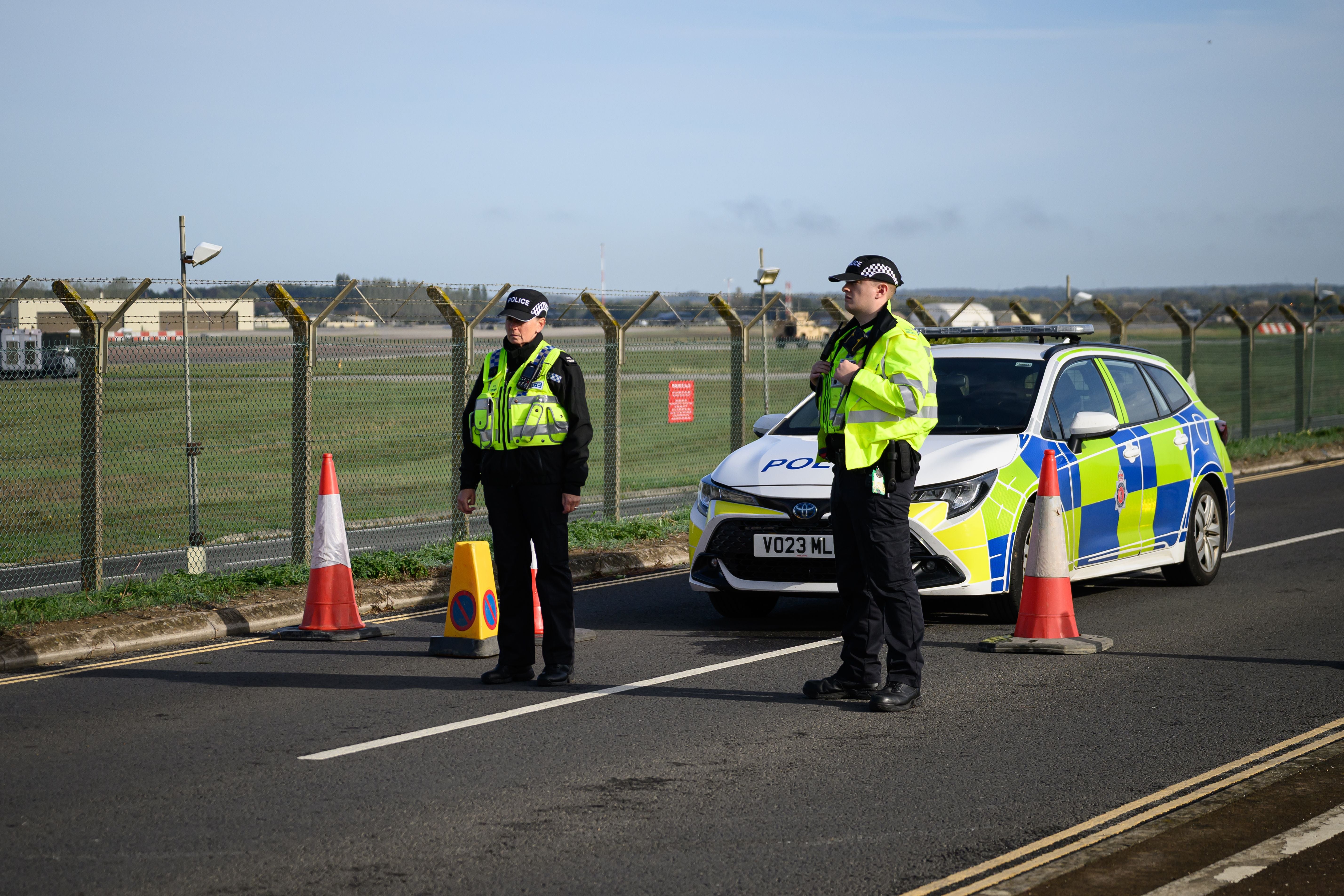 The five men were arrested during the early hours of Sunday morning