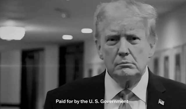 Critics say the ads, which are running weeks before the November midterm elections, violate federal law because of their overtly political nature. The White House, meanwhile, has defended them as ‘patriotic’ public service announcements