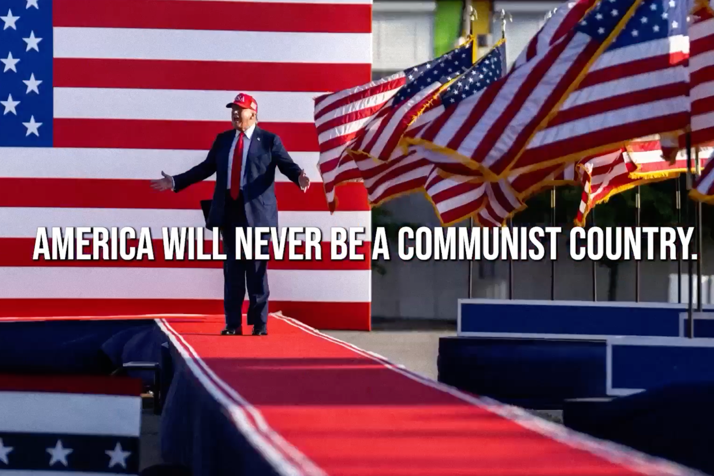 Trump’s ads echo his 2024 campaign messages with a disclaimer that they are ‘Paid for by the US Government.’ The White House is  calling them ‘public service announcements’ (White Houe)