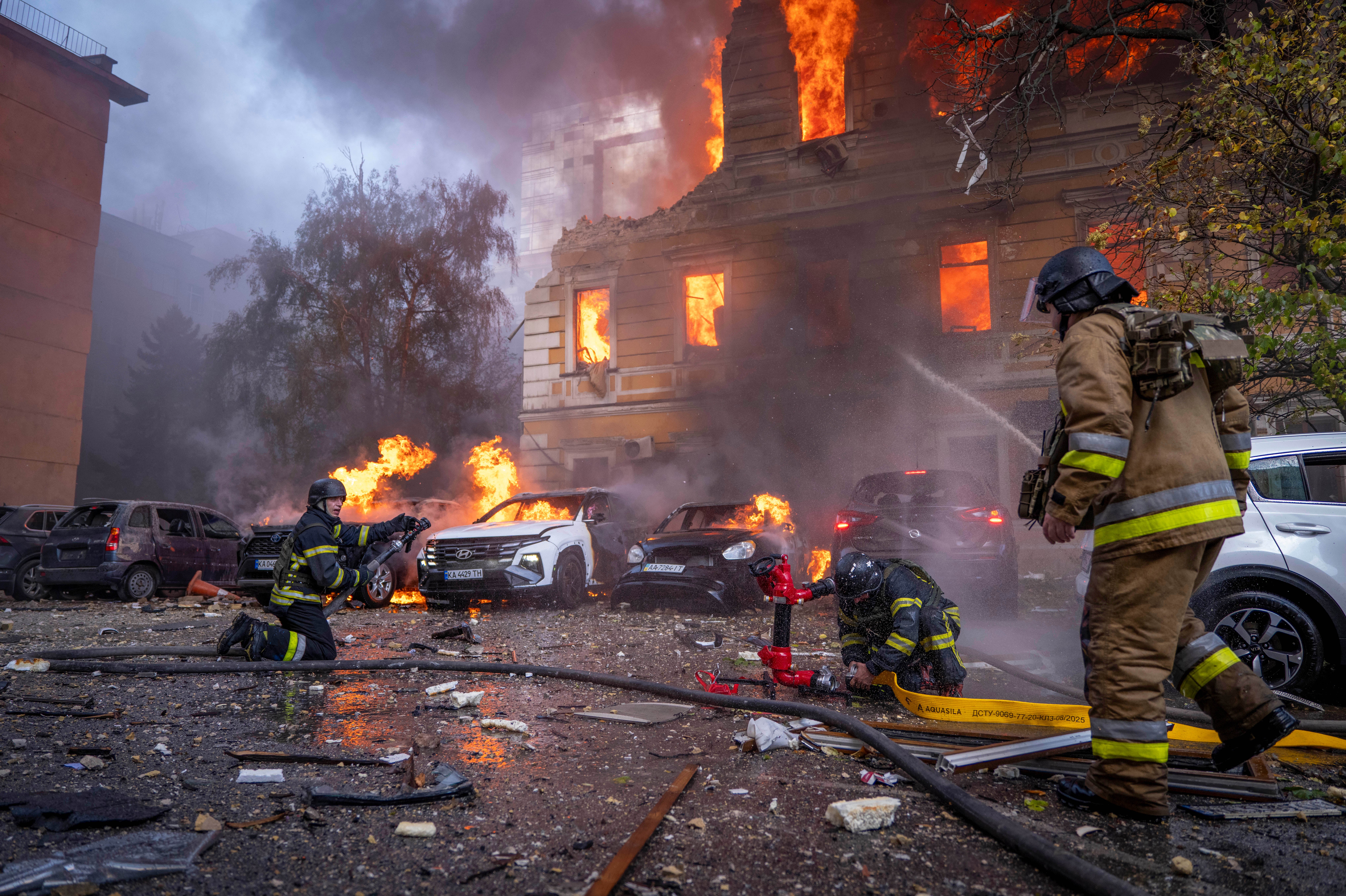 Seven killed in Russian strike on Kyiv’s National Academy of Sciences