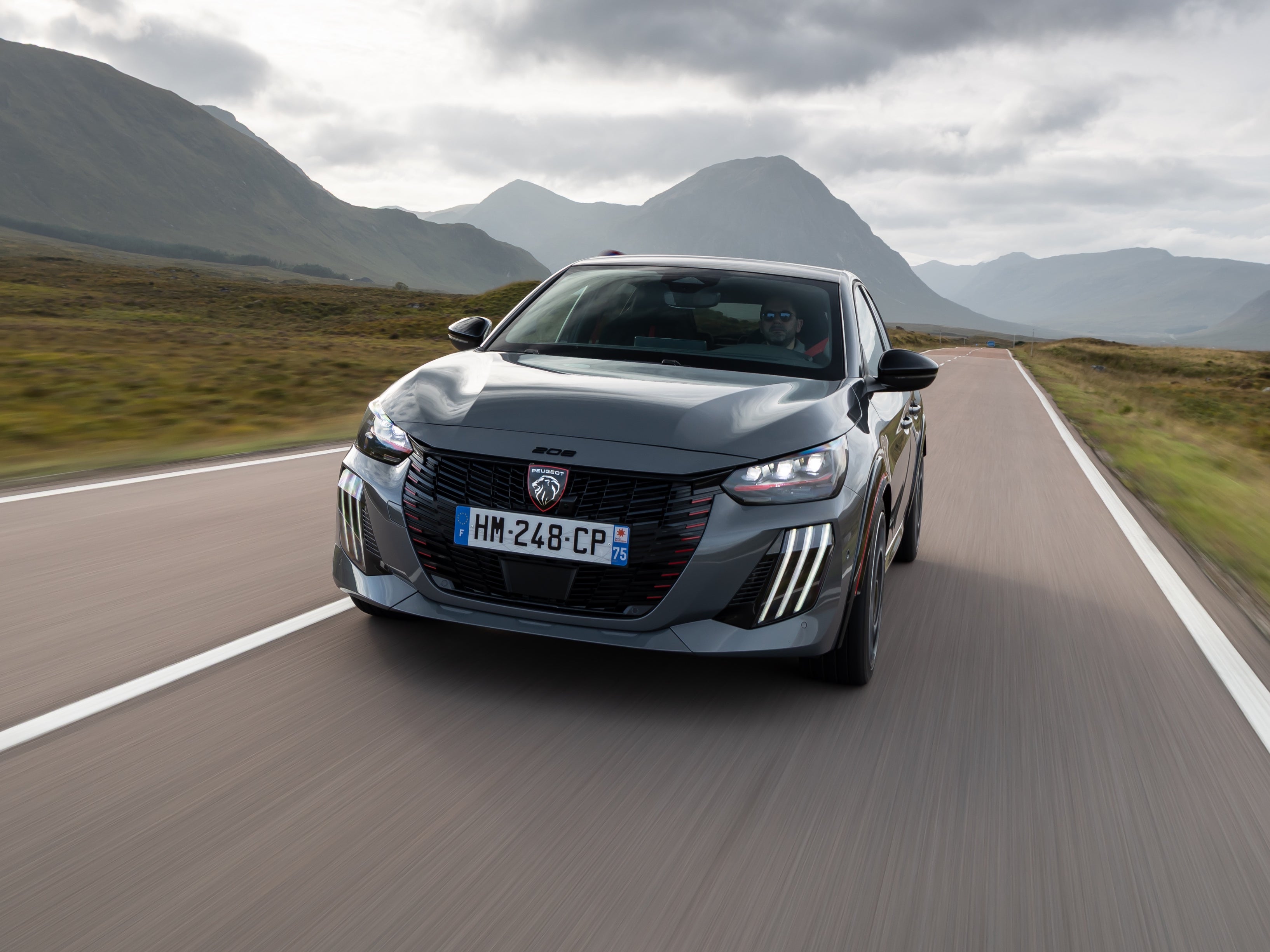 At £33,495 the Peugeot E-208 GTi is a fun car bargain (Peugeot)